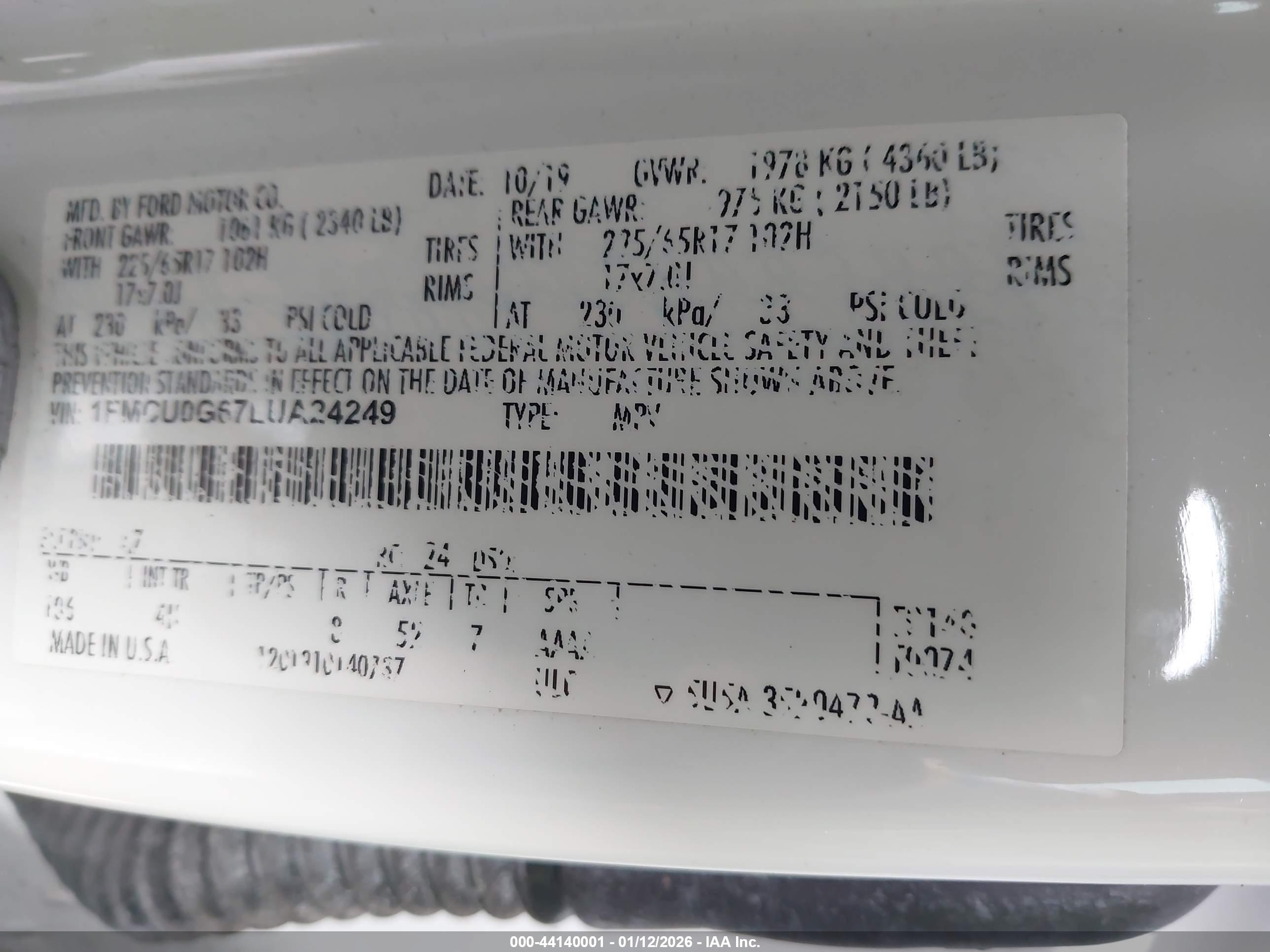 FORD ESCAPE image 9