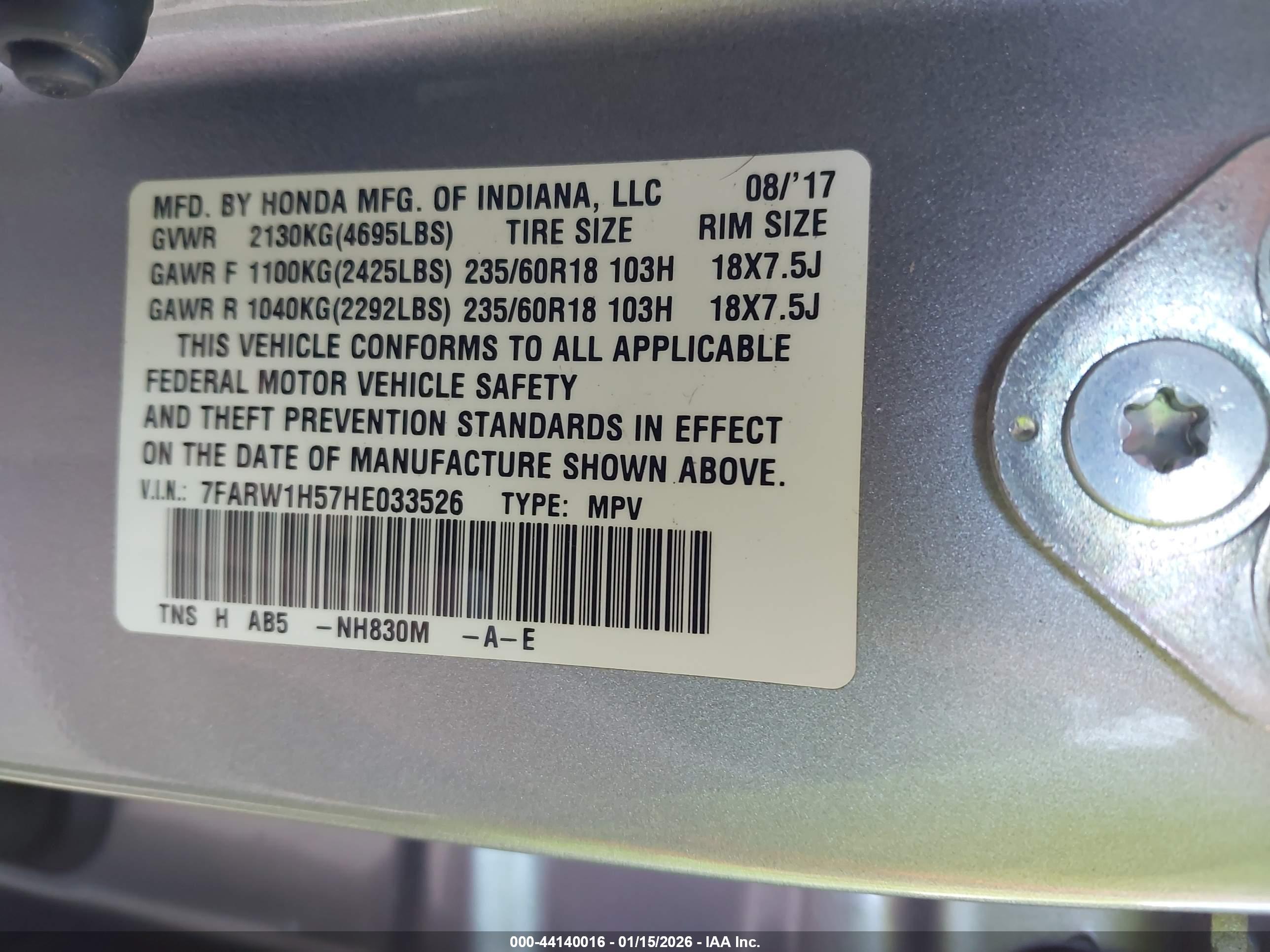 HONDA CR-V image 9