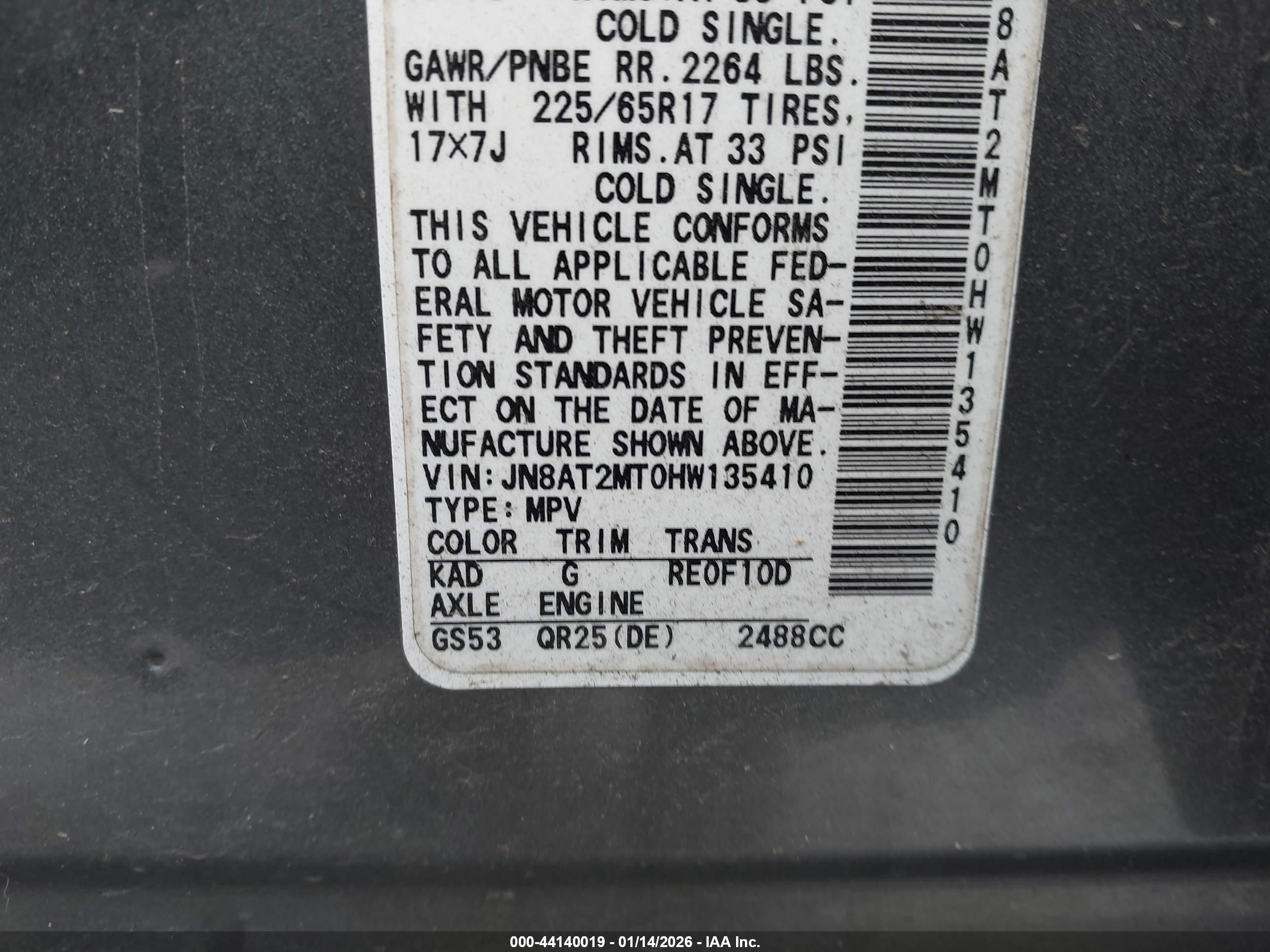 NISSAN ROGUE image 9