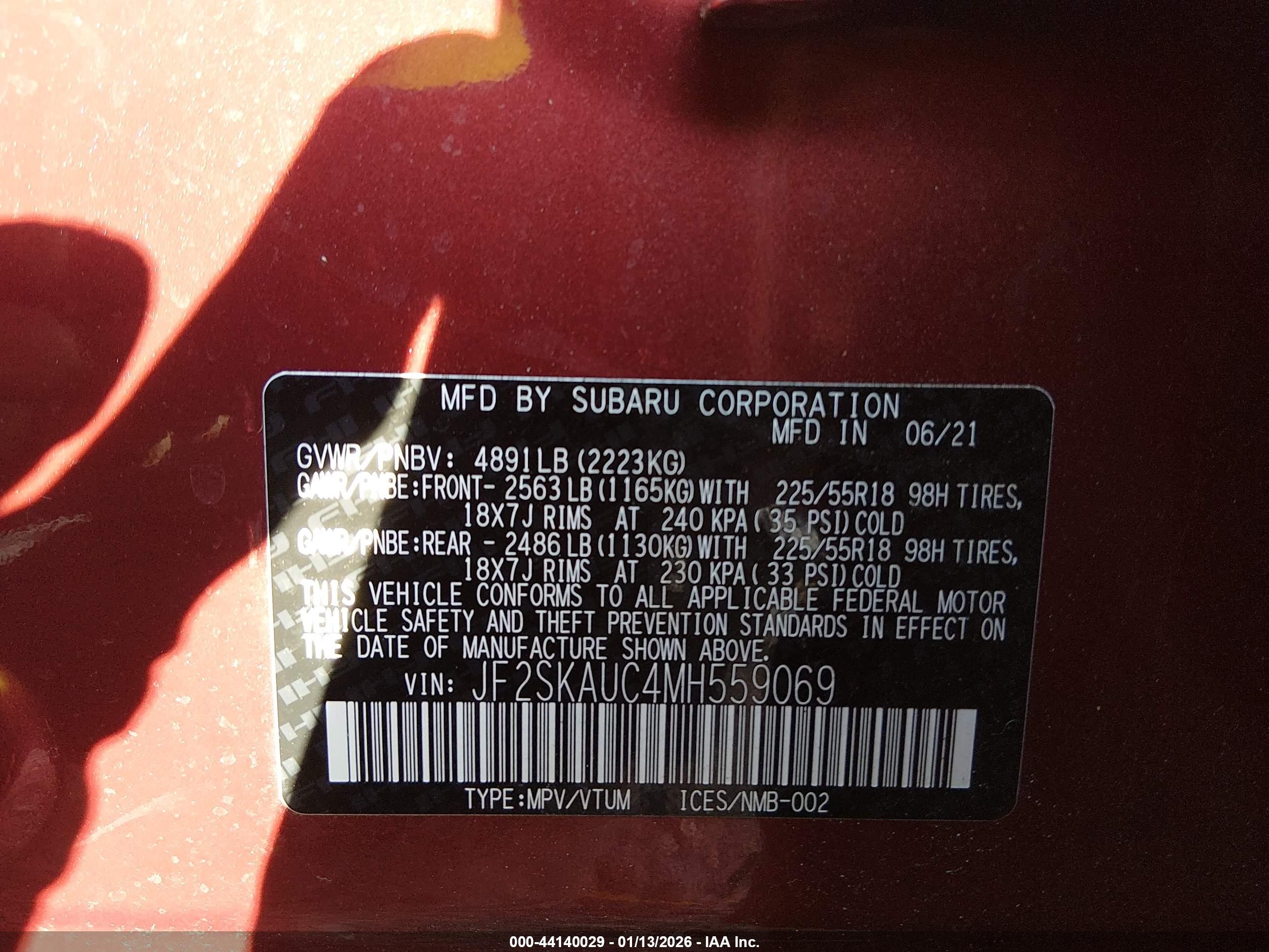 SUBARU FORESTER image 9