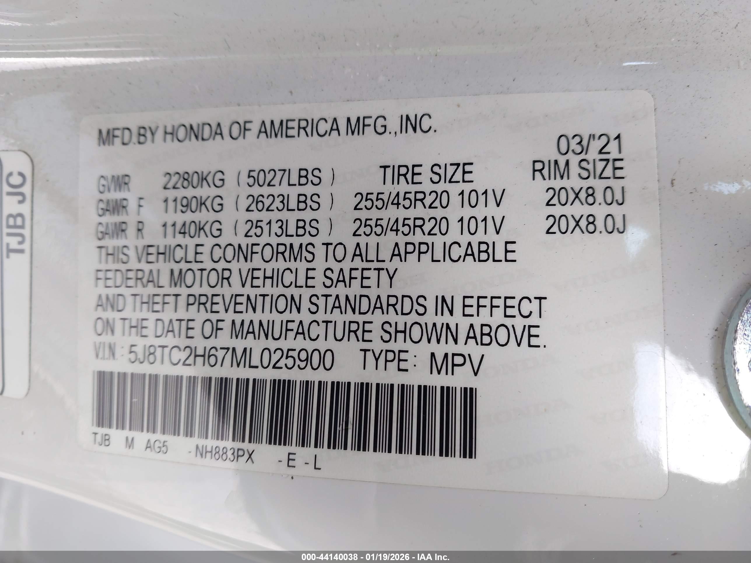 ACURA RDX image 9