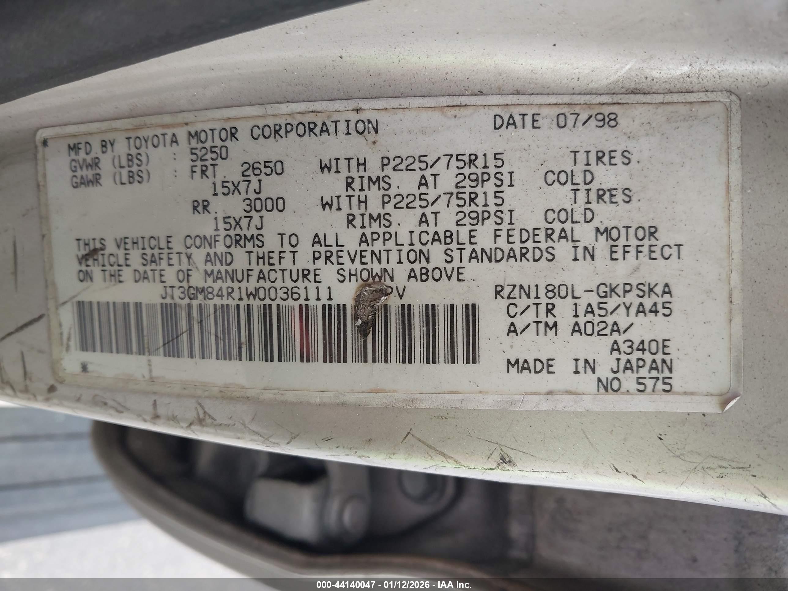 TOYOTA 4RUNNER image 9