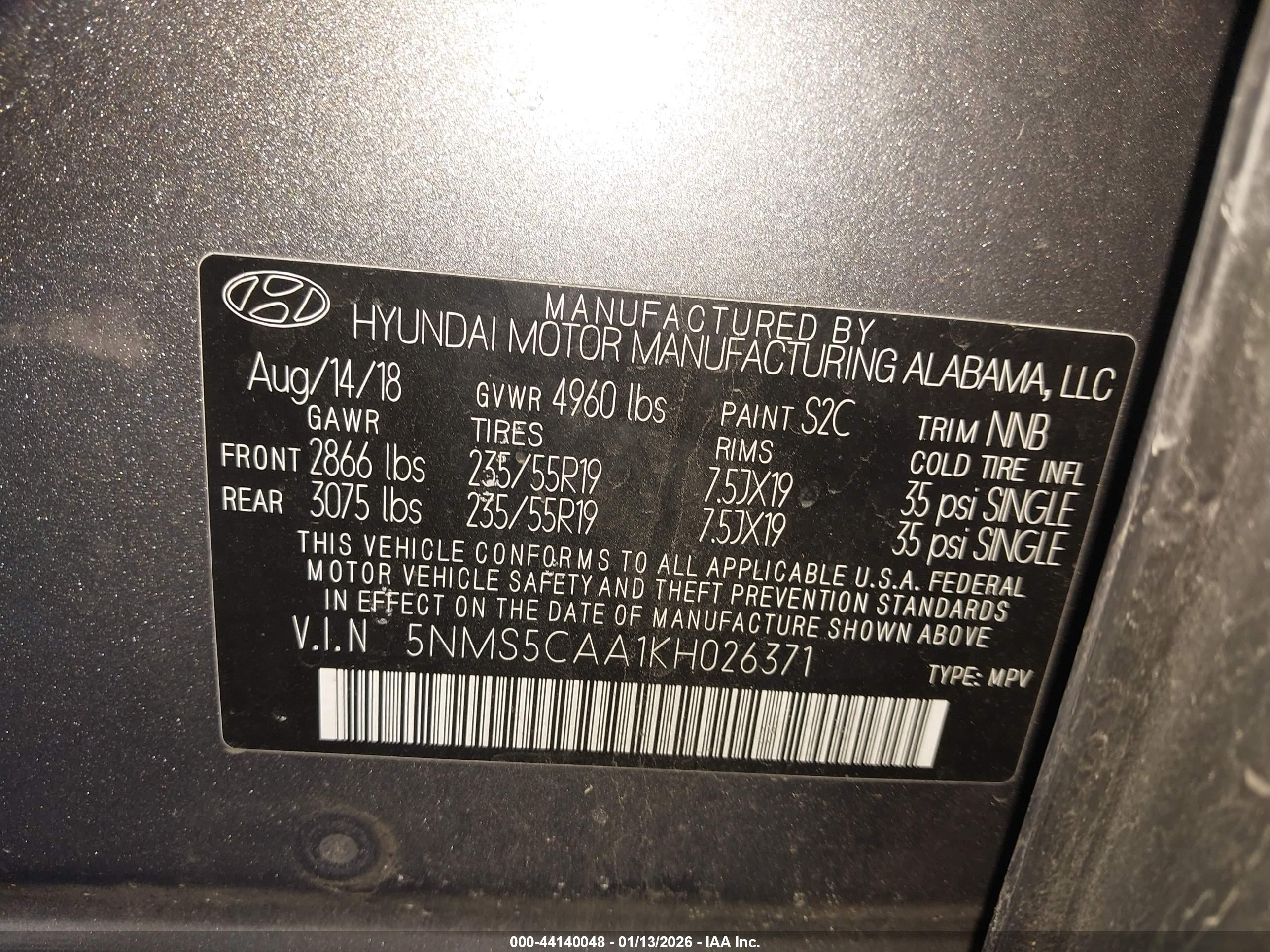 HYUNDAI SANTA image 9