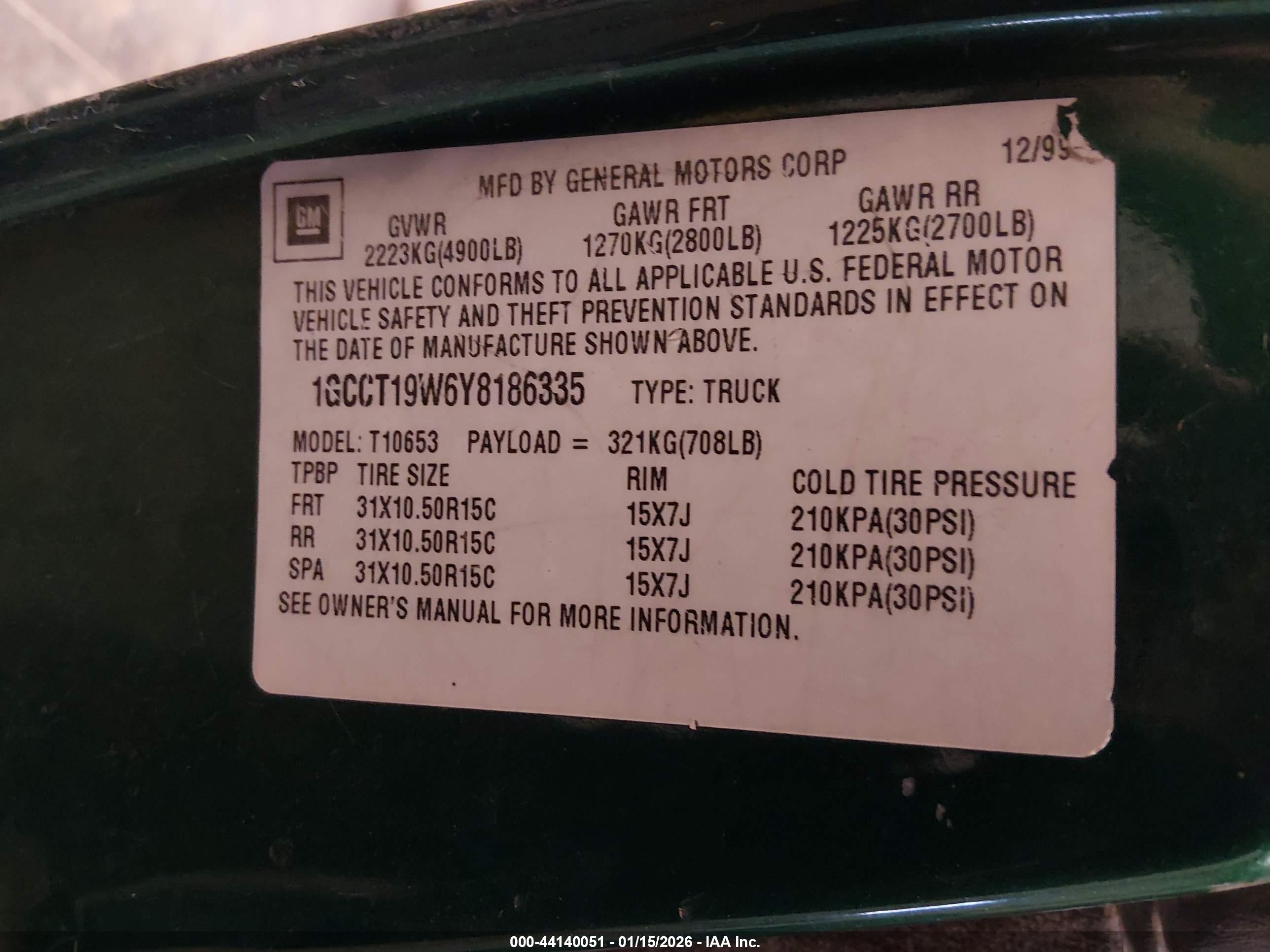 CHEVROLET S-10 image 9