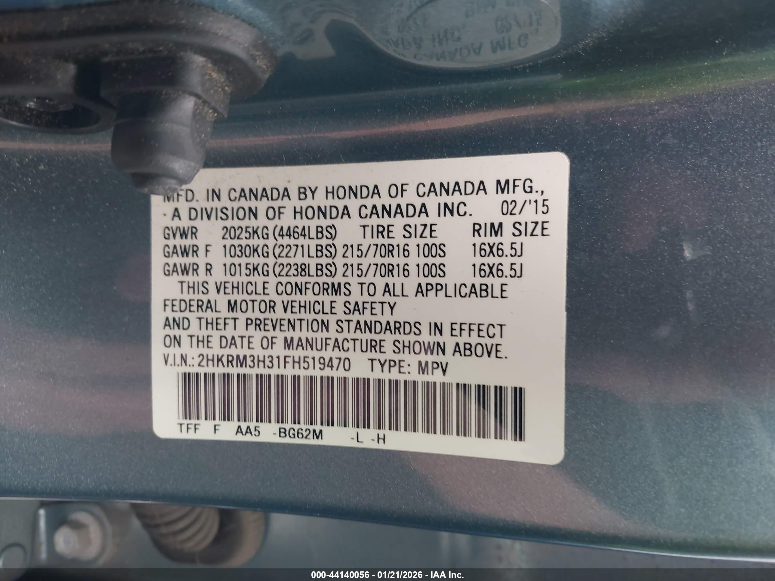 HONDA CR-V image 9
