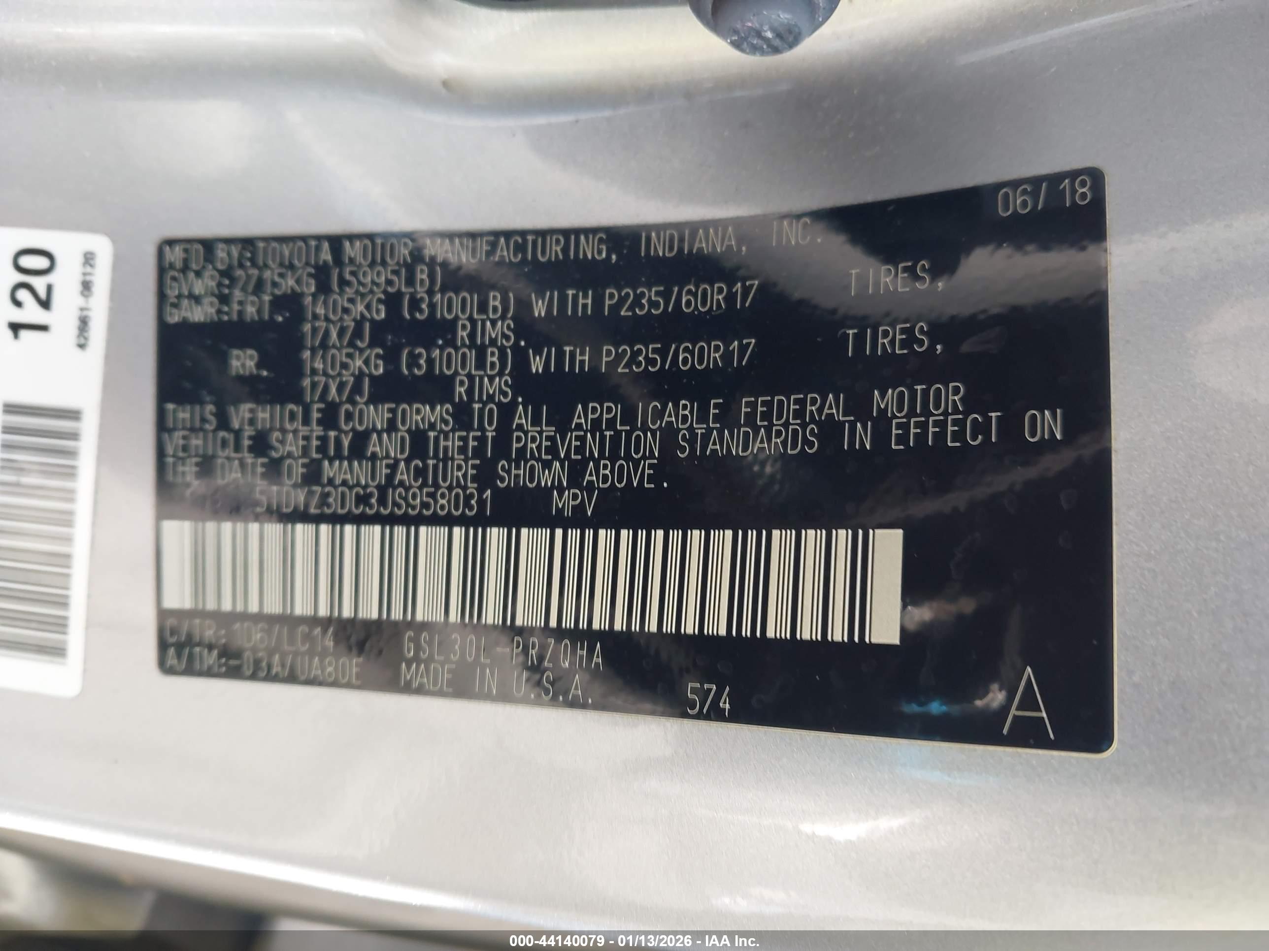 TOYOTA SIENNA image 9