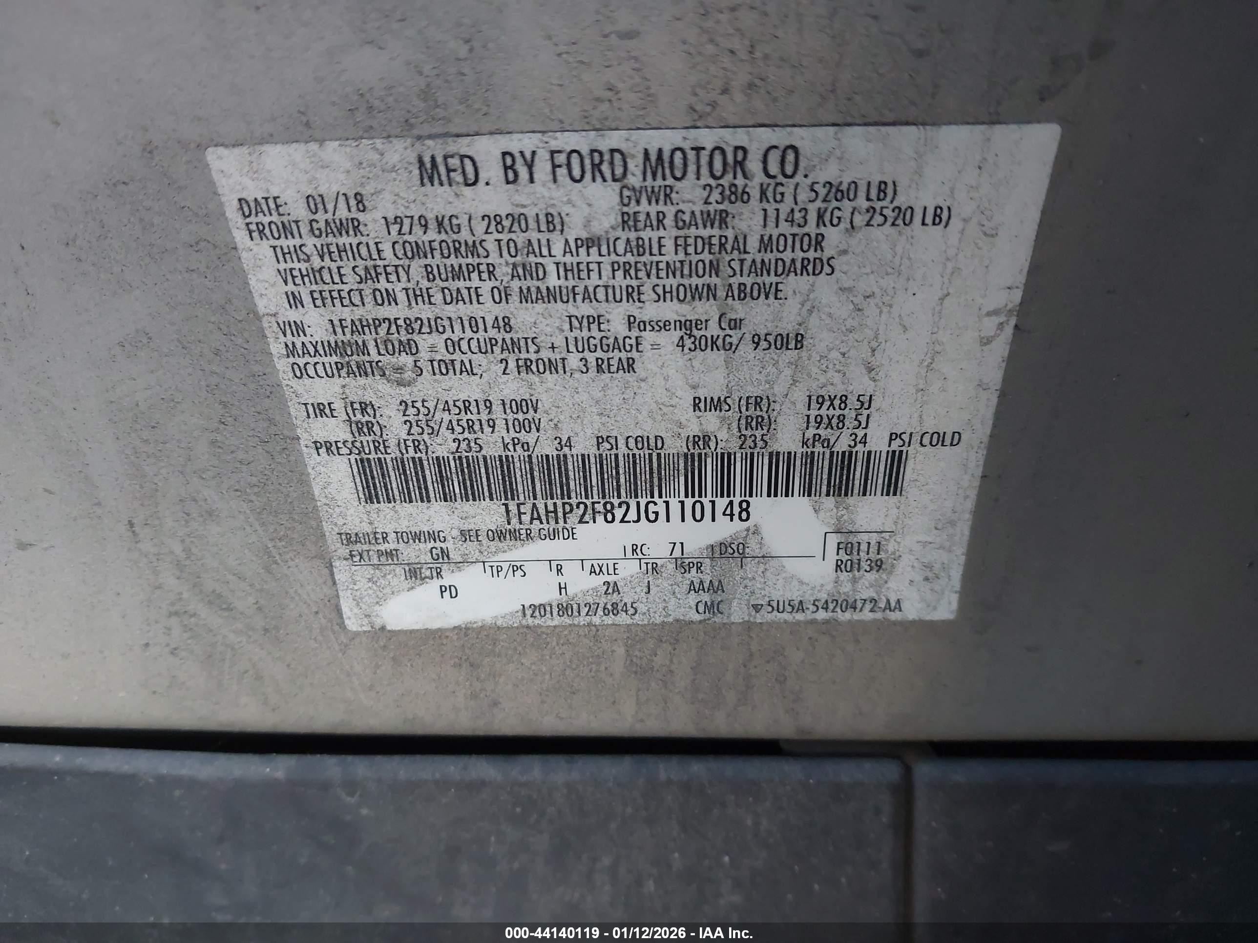 FORD TAURUS image 9