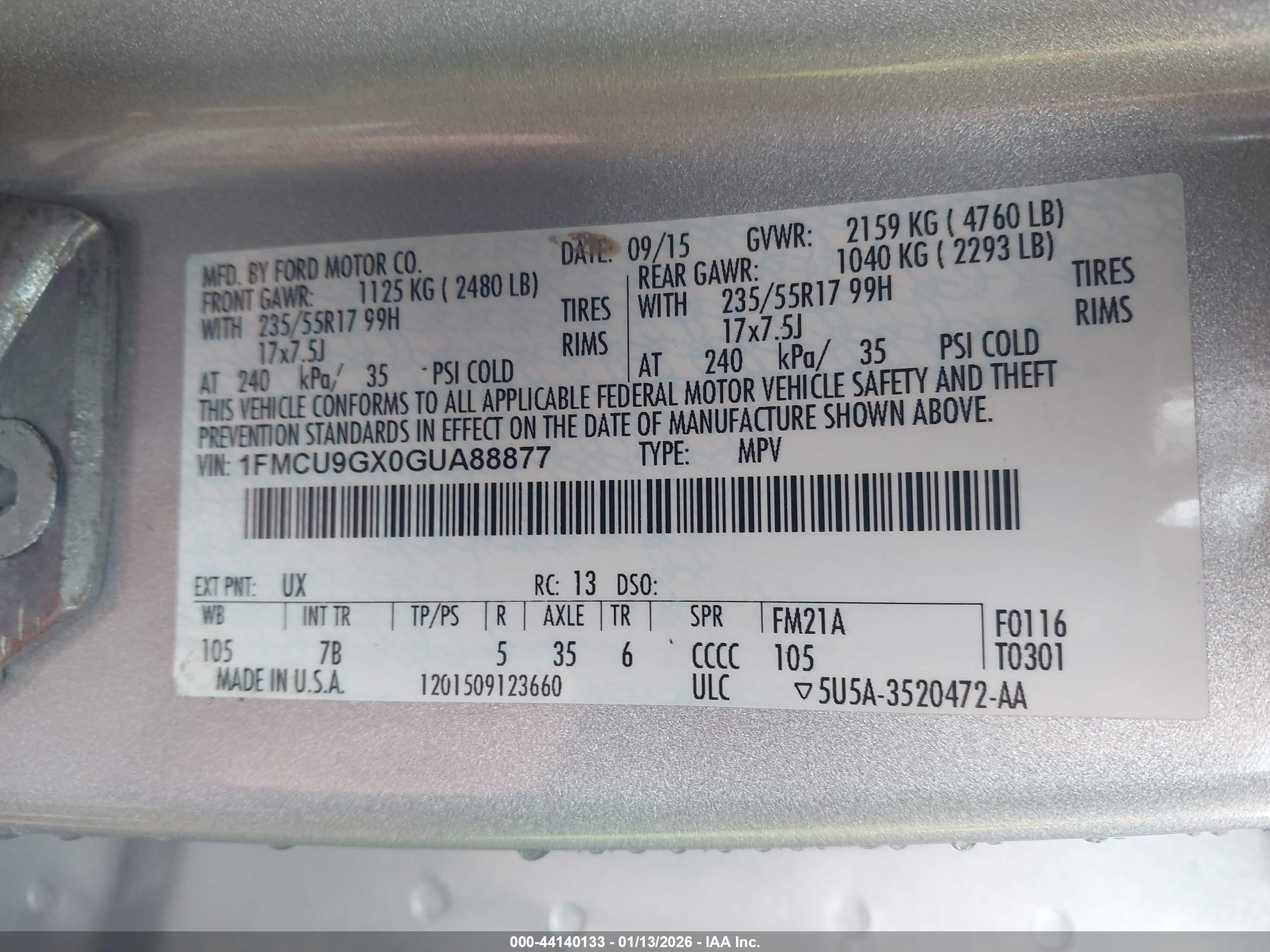 FORD ESCAPE image 9