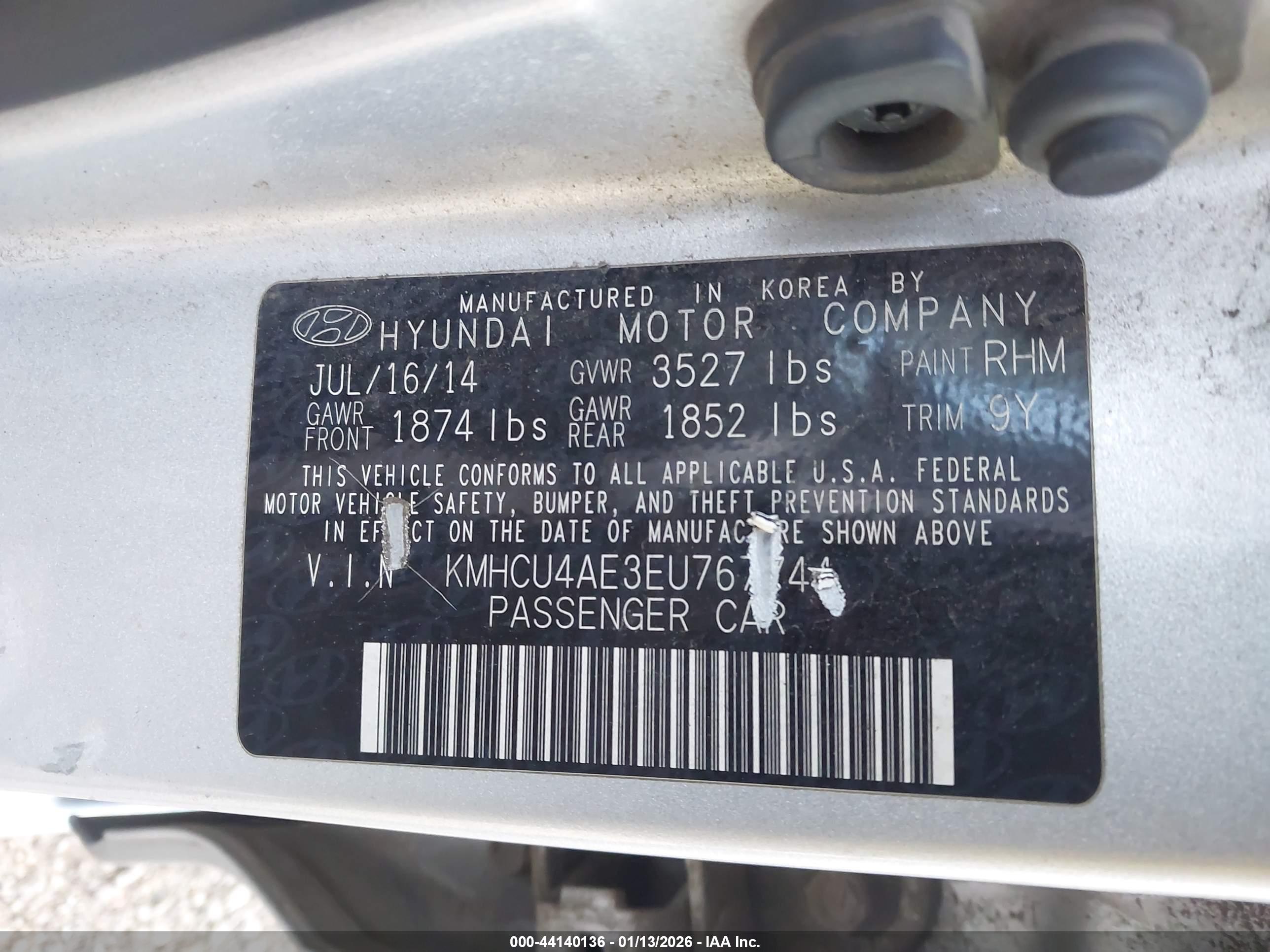 HYUNDAI ACCENT image 9