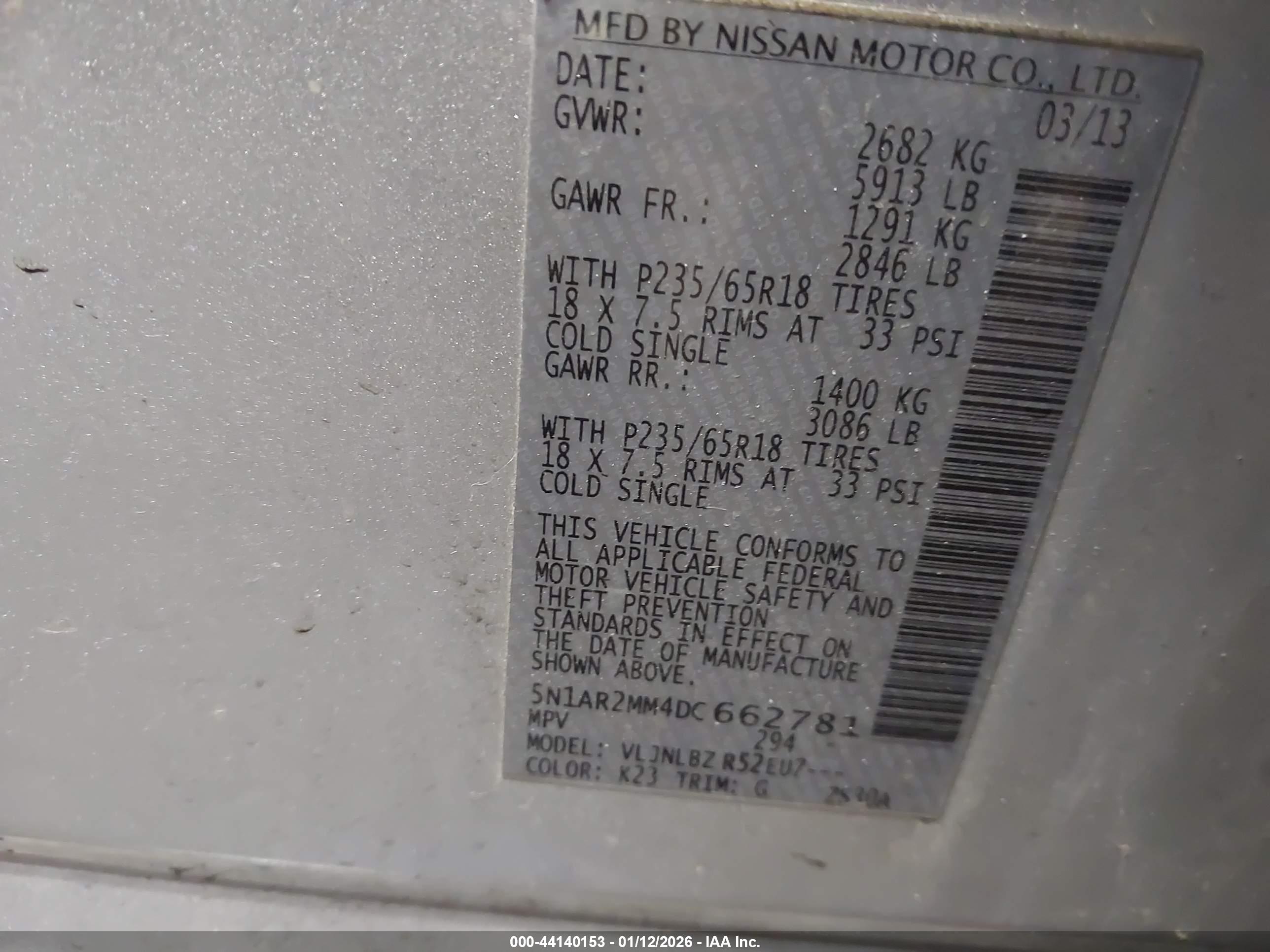 NISSAN PATHFINDER image 9