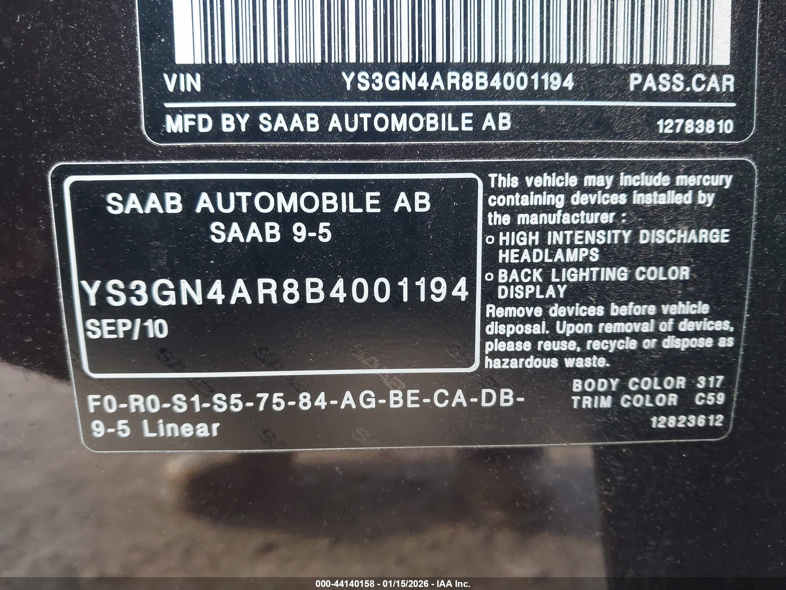 SAAB 9-5 image 9