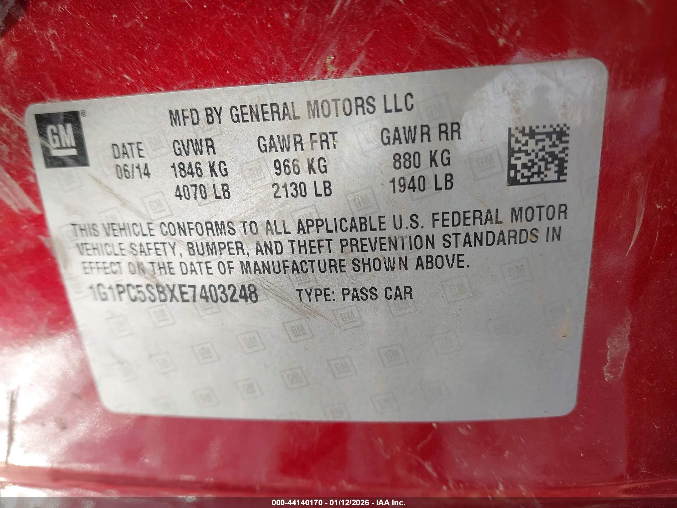 CHEVROLET CRUZE image 9