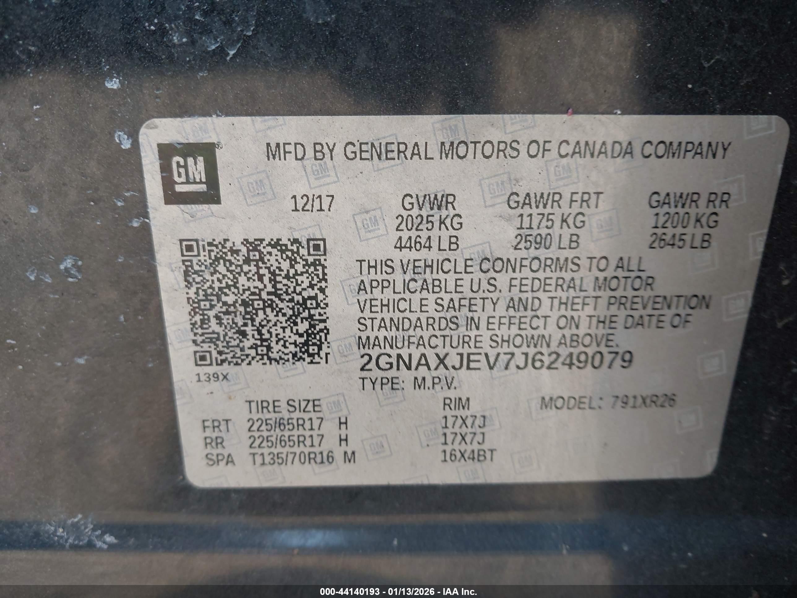 CHEVROLET EQUINOX image 9
