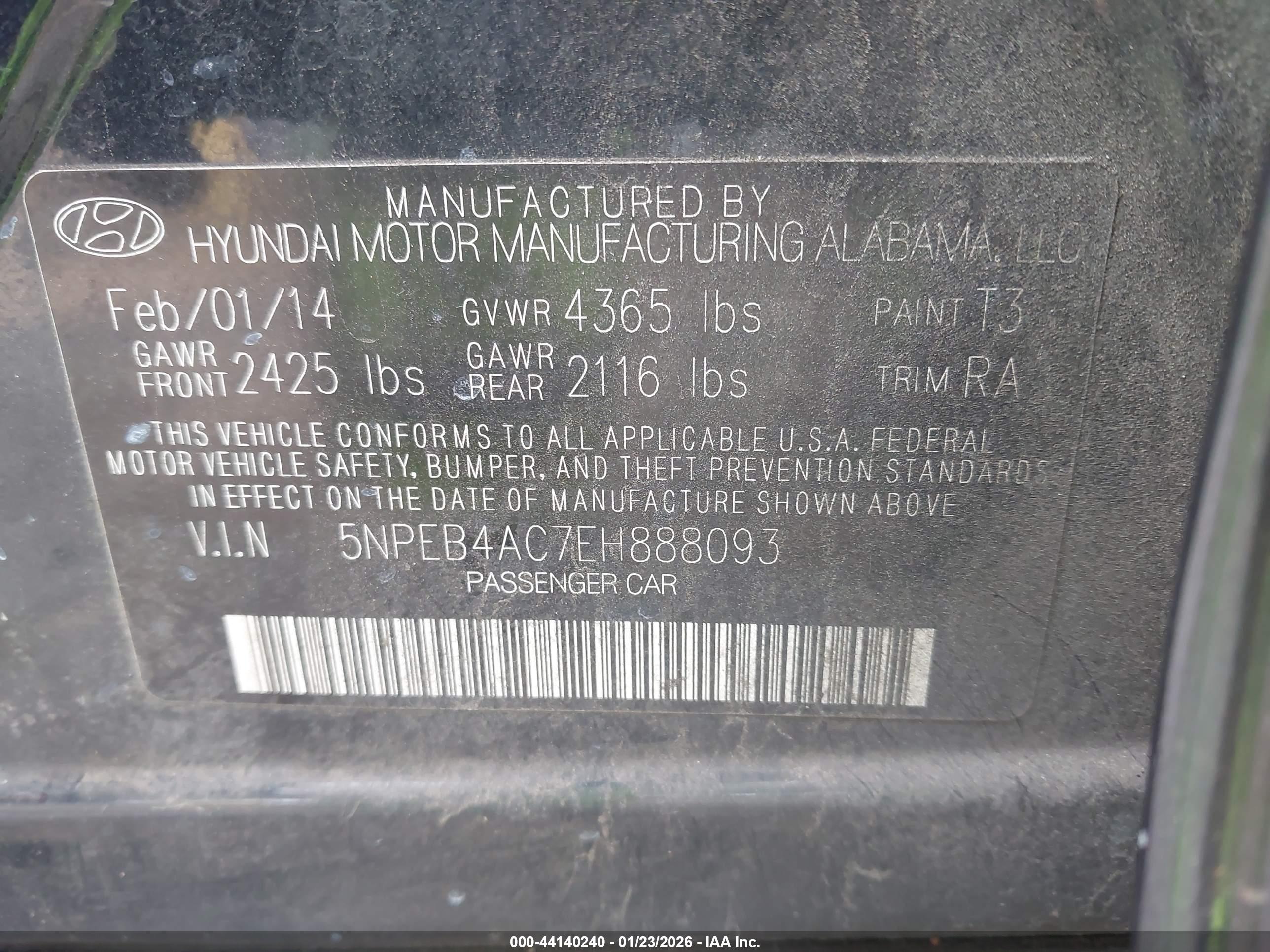 HYUNDAI SONATA image 9