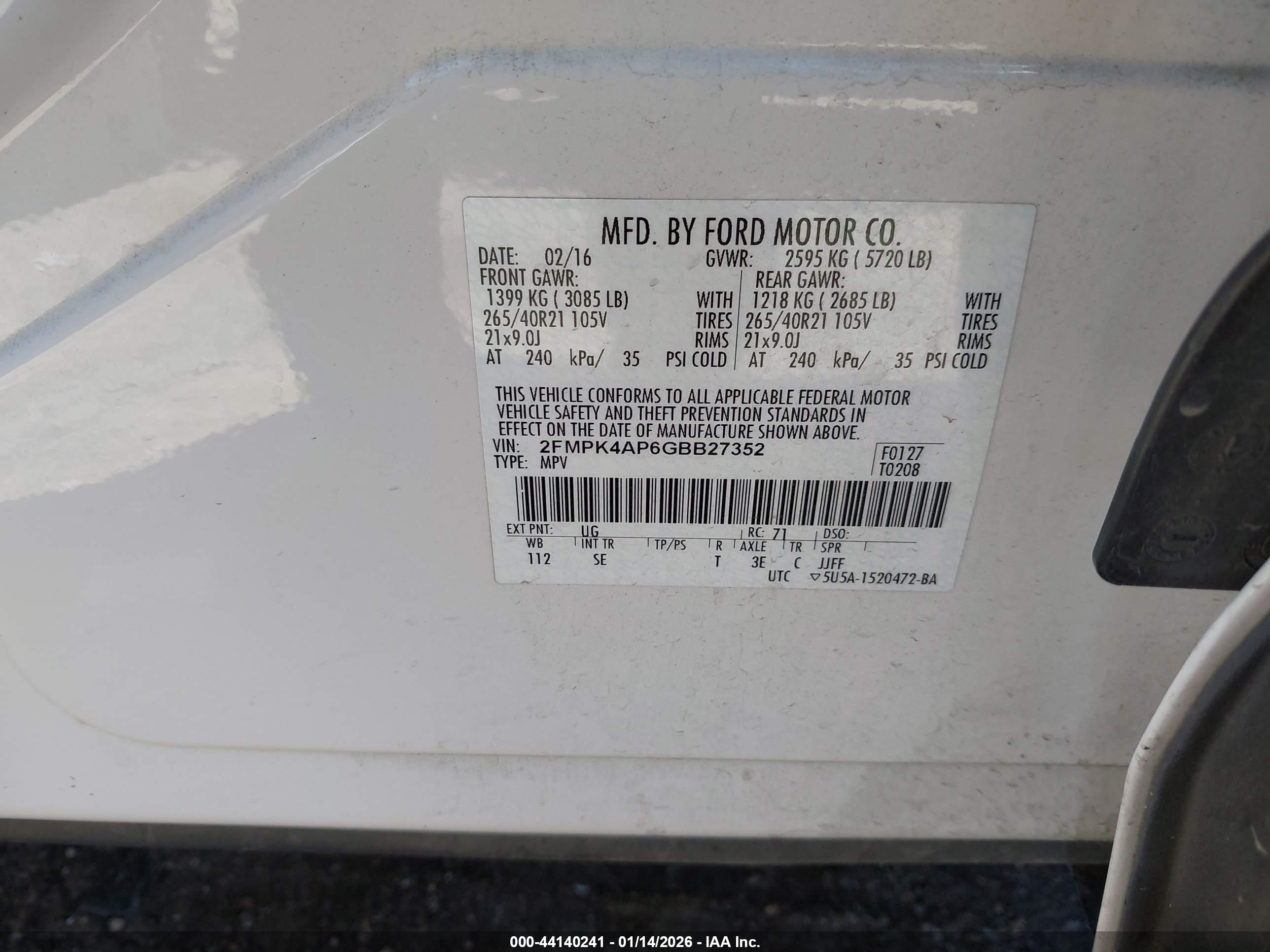 FORD EDGE image 9
