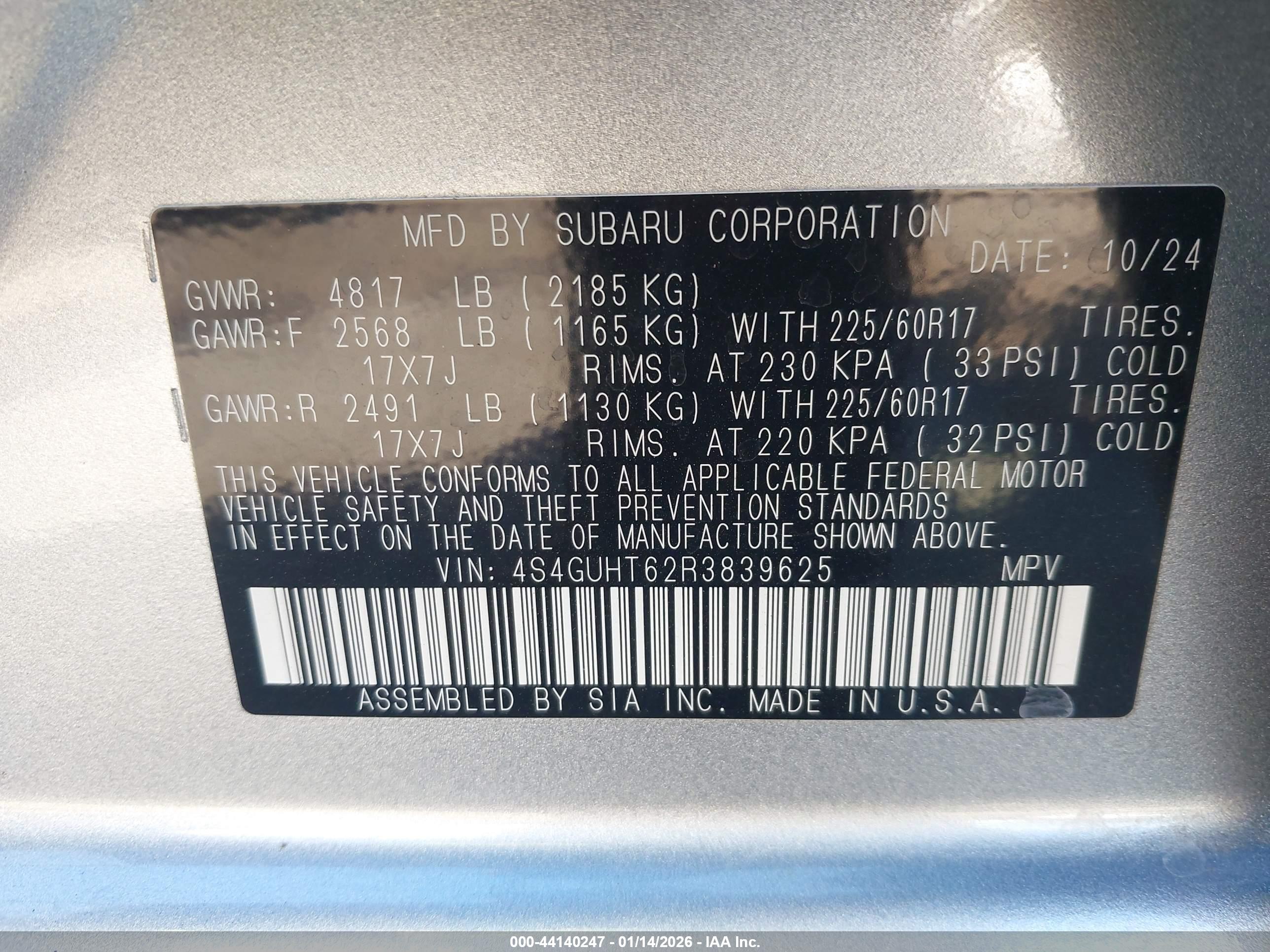 SUBARU CROSSTREK image 9