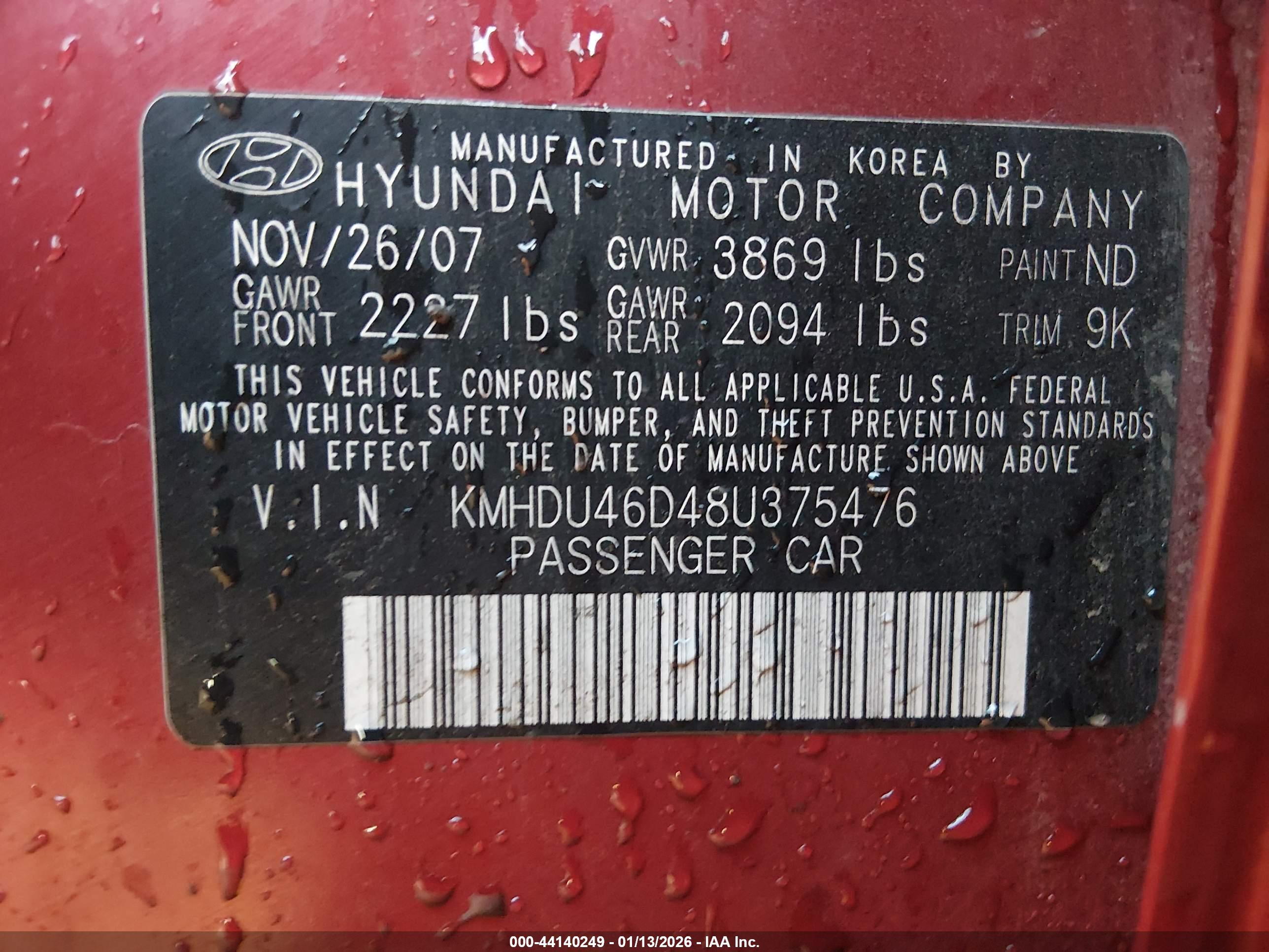 HYUNDAI ELANTRA image 9