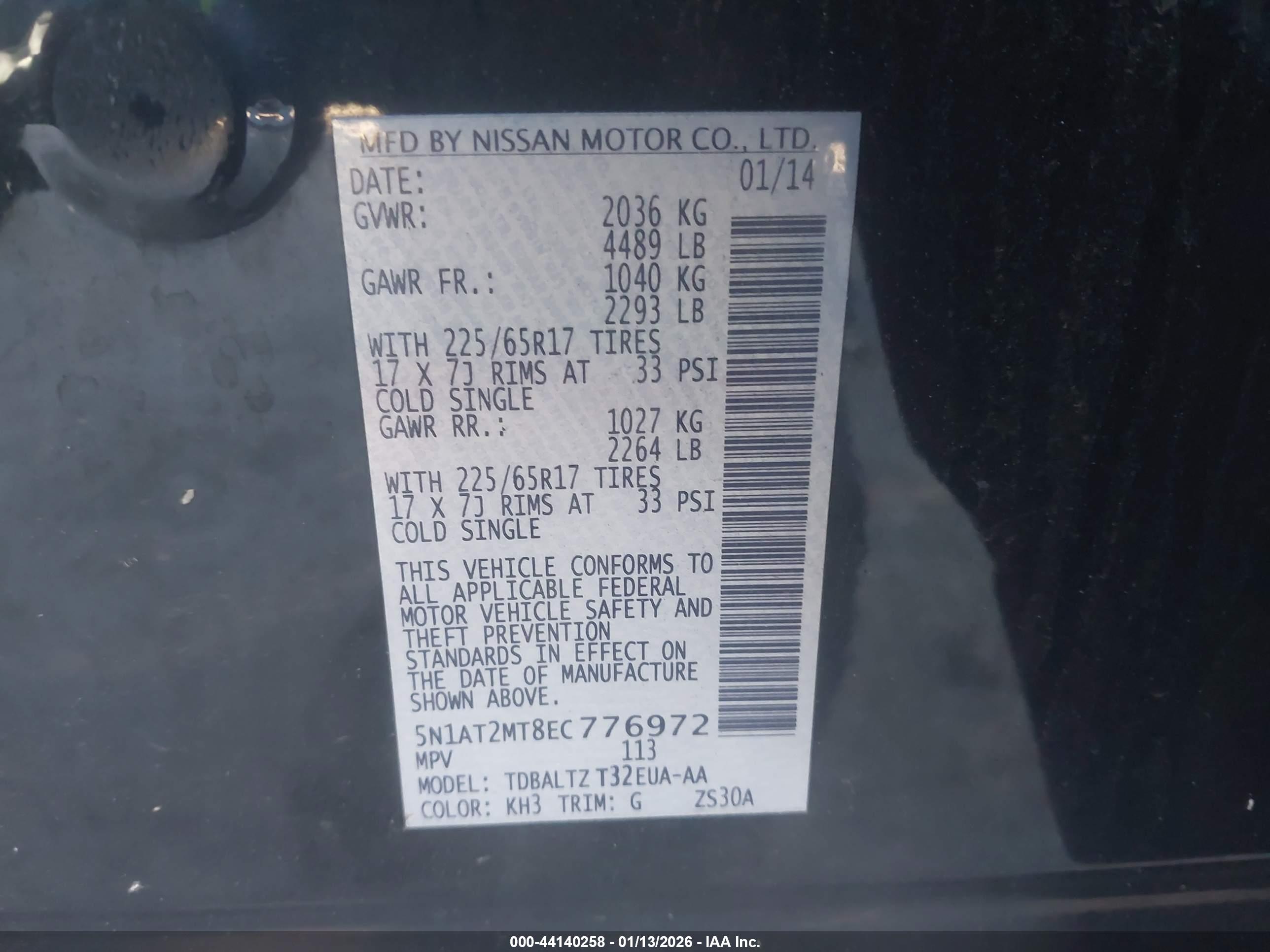 NISSAN ROGUE image 9