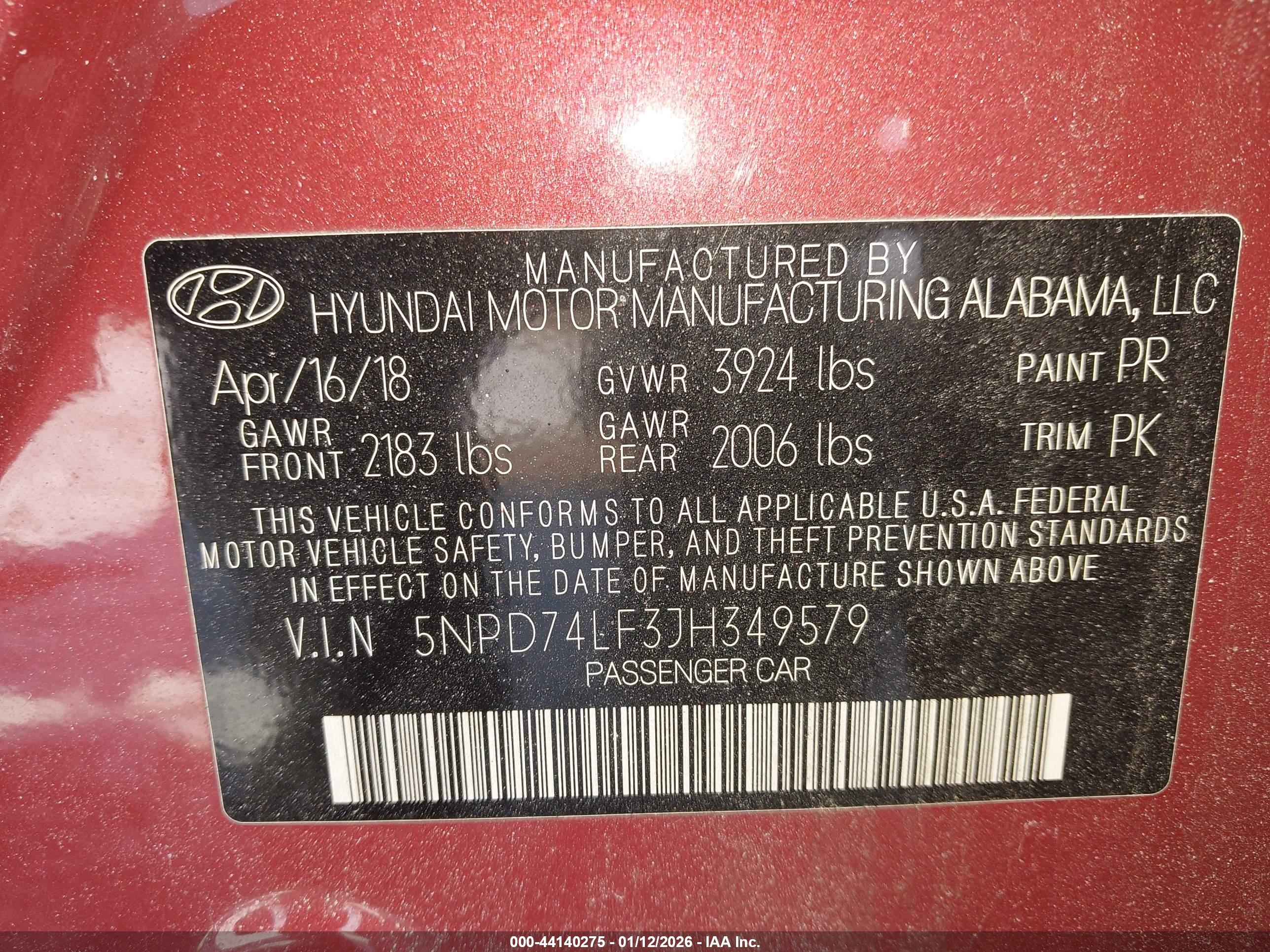 HYUNDAI ELANTRA image 9