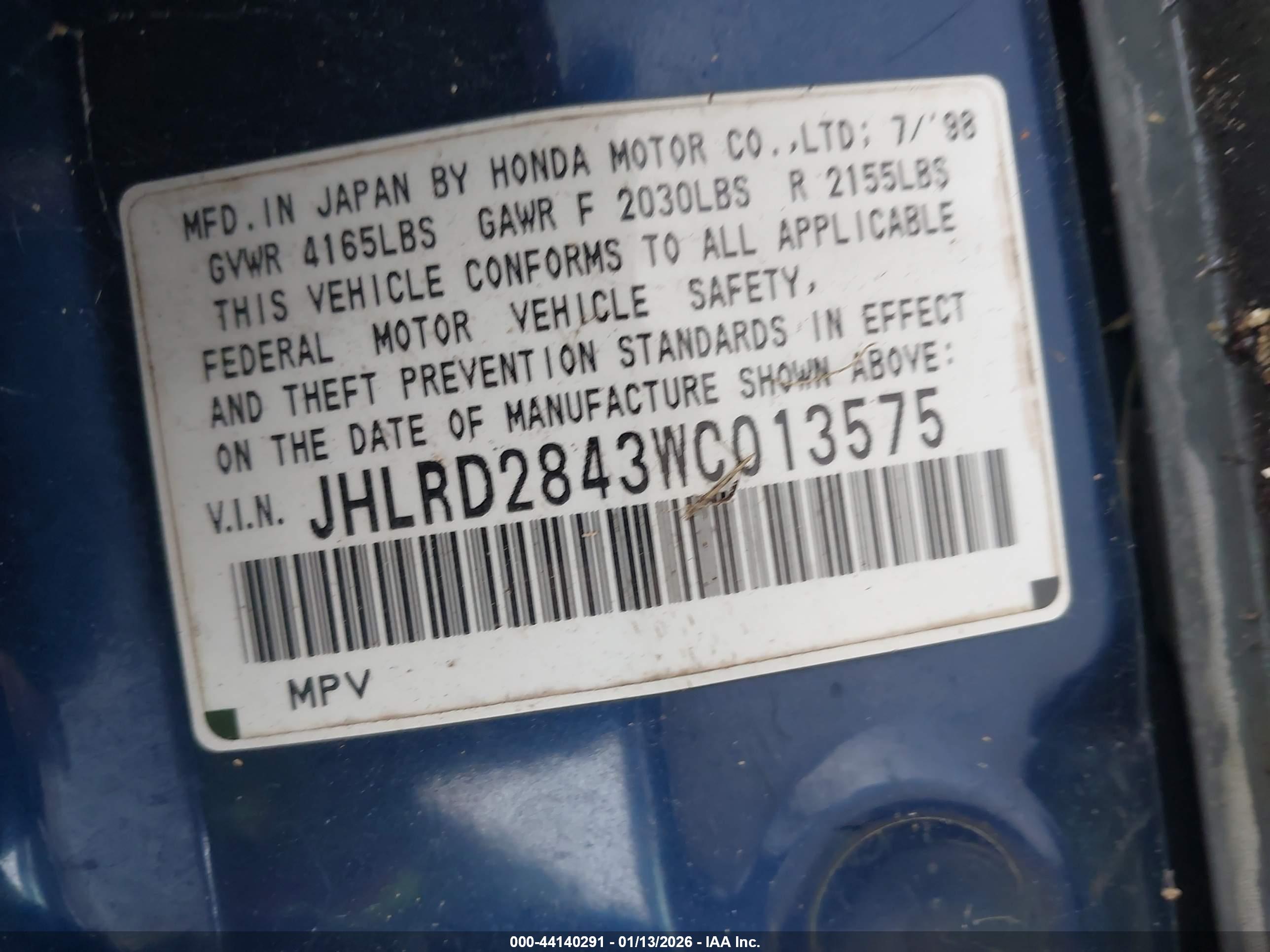 HONDA CR-V image 9