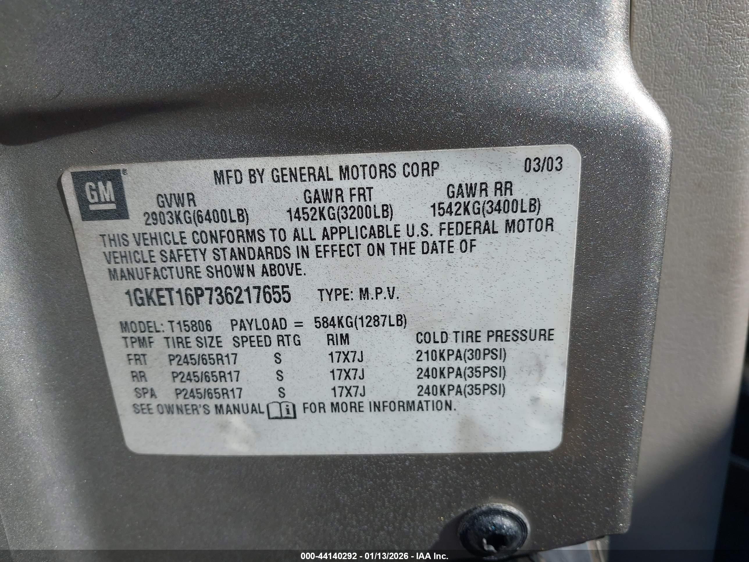 GMC ENVOY image 9