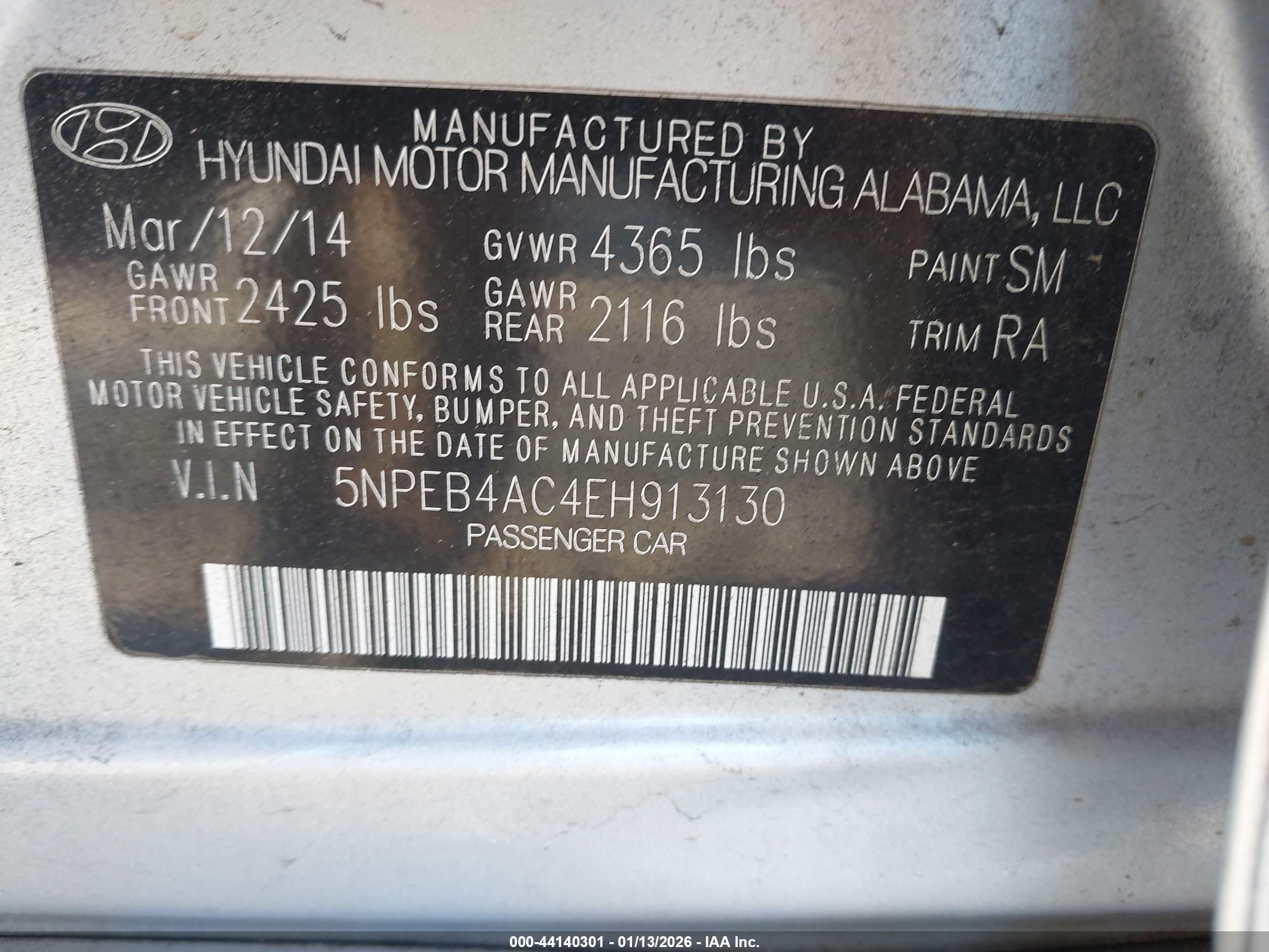 HYUNDAI SONATA image 9