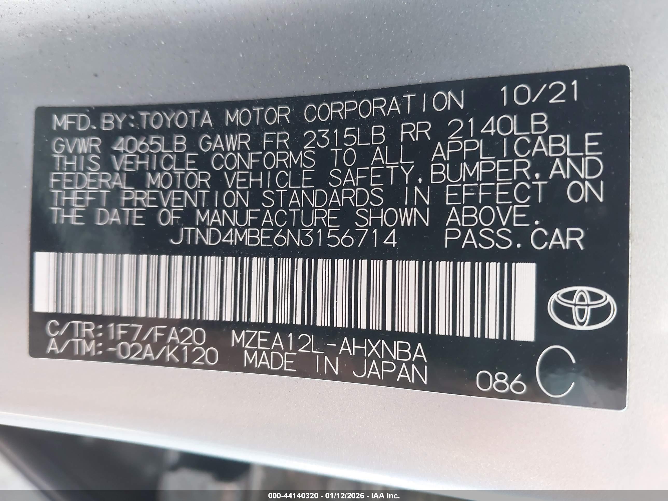 TOYOTA COROLLA image 9