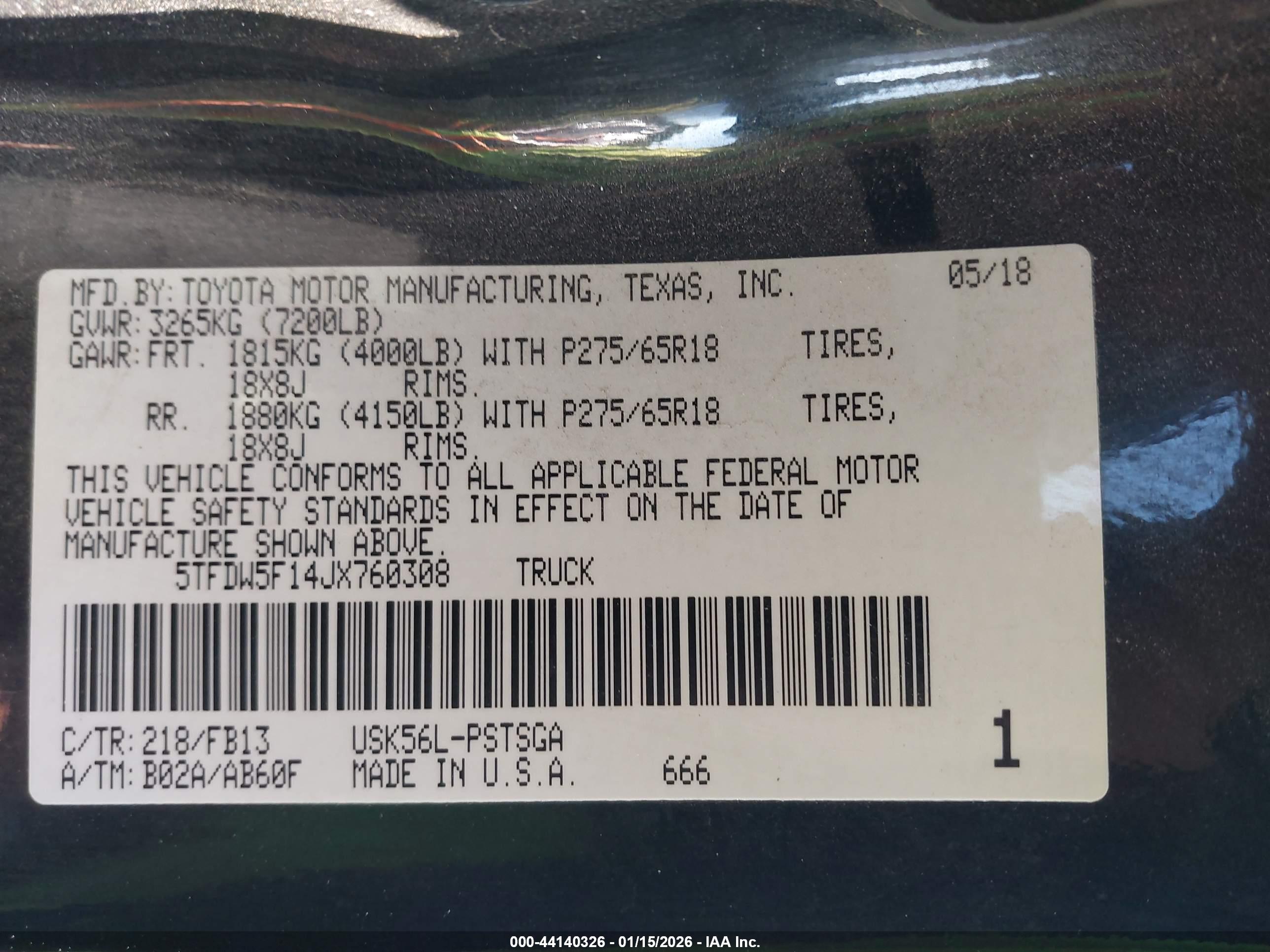 TOYOTA TUNDRA image 9