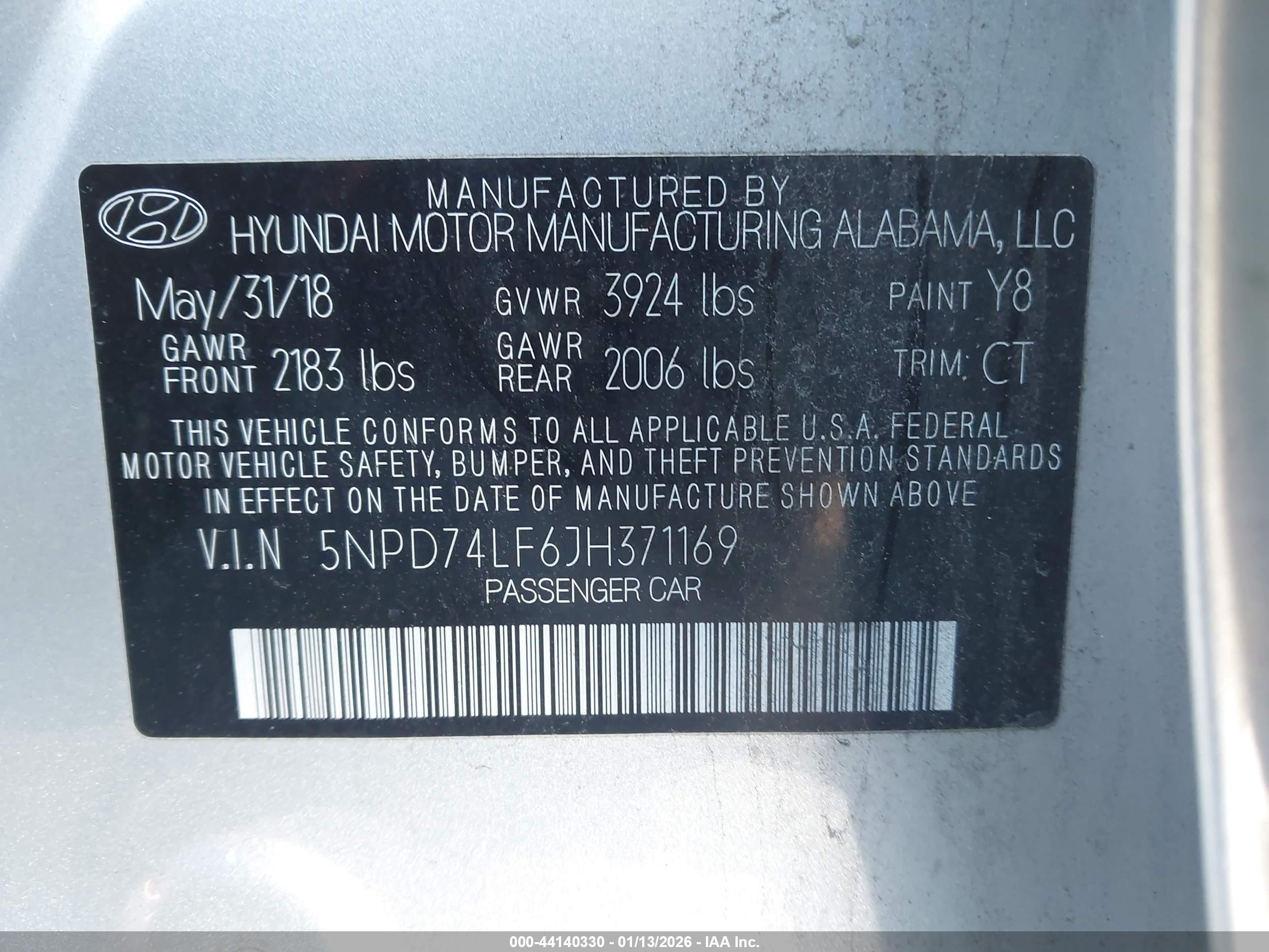 HYUNDAI ELANTRA image 9