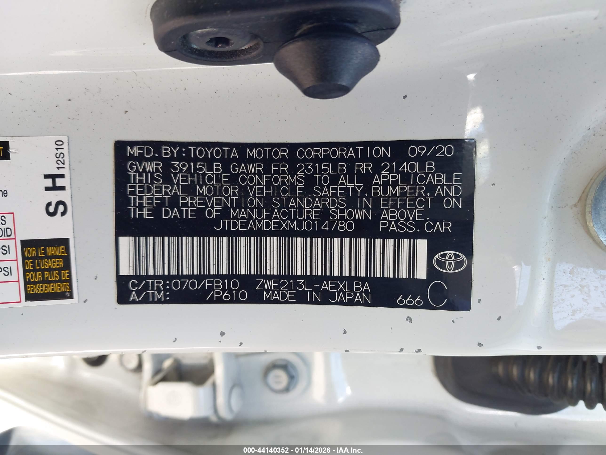TOYOTA COROLLA image 9
