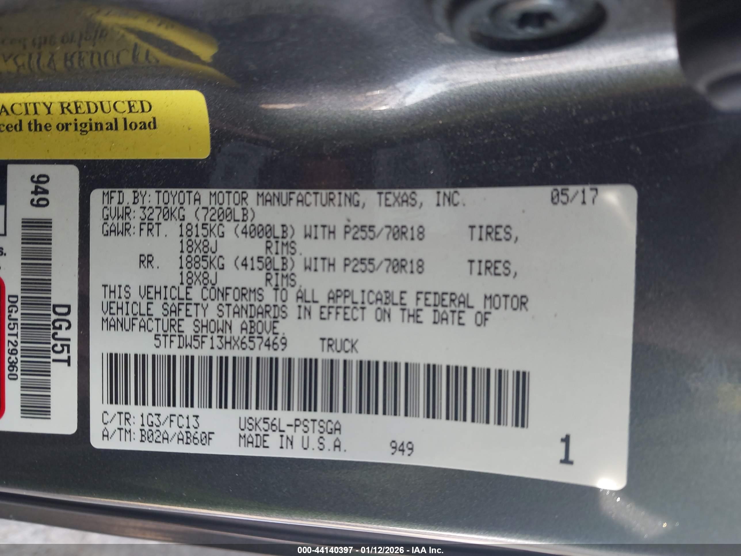 TOYOTA TUNDRA image 9