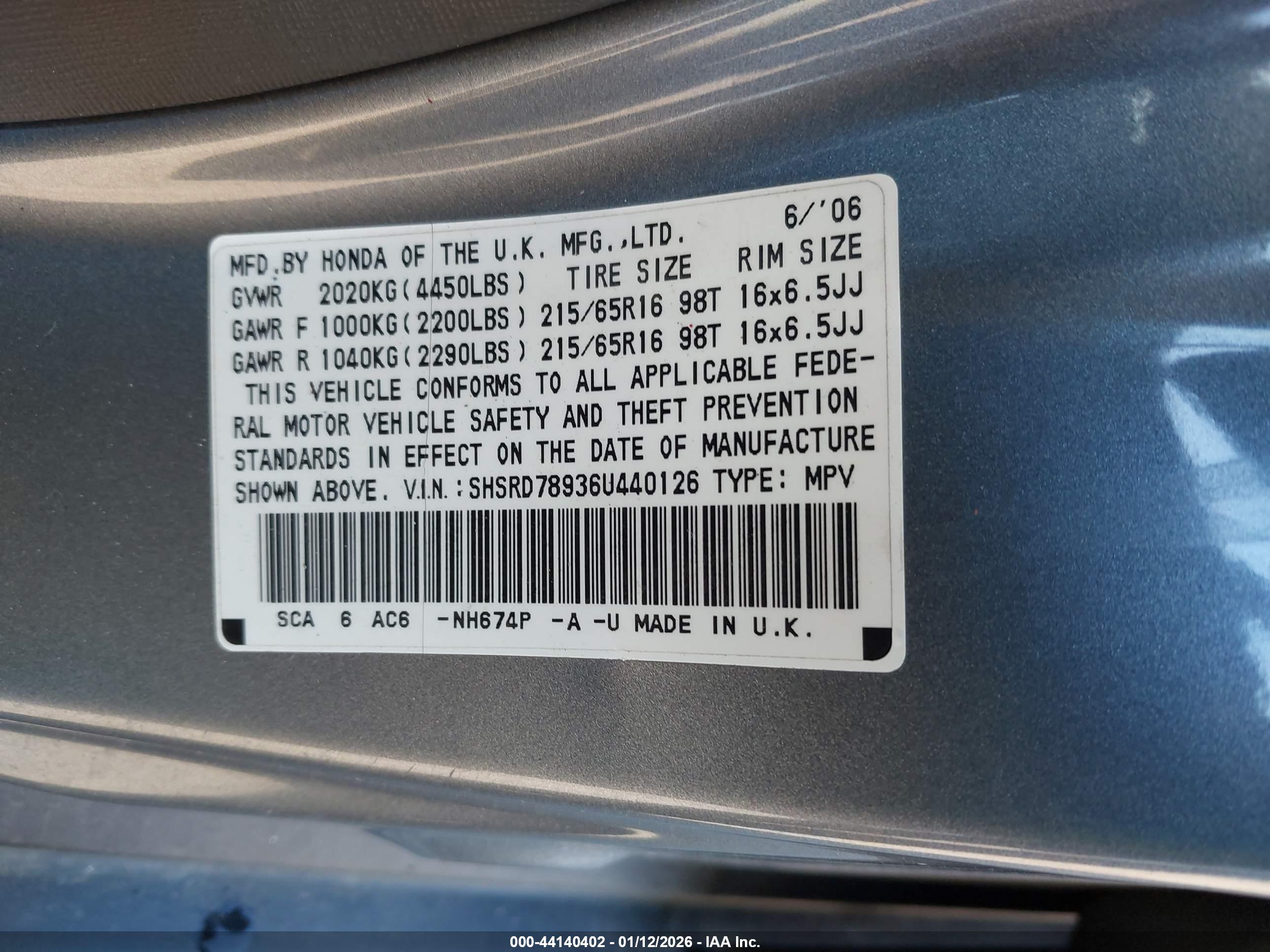 HONDA CR-V image 9