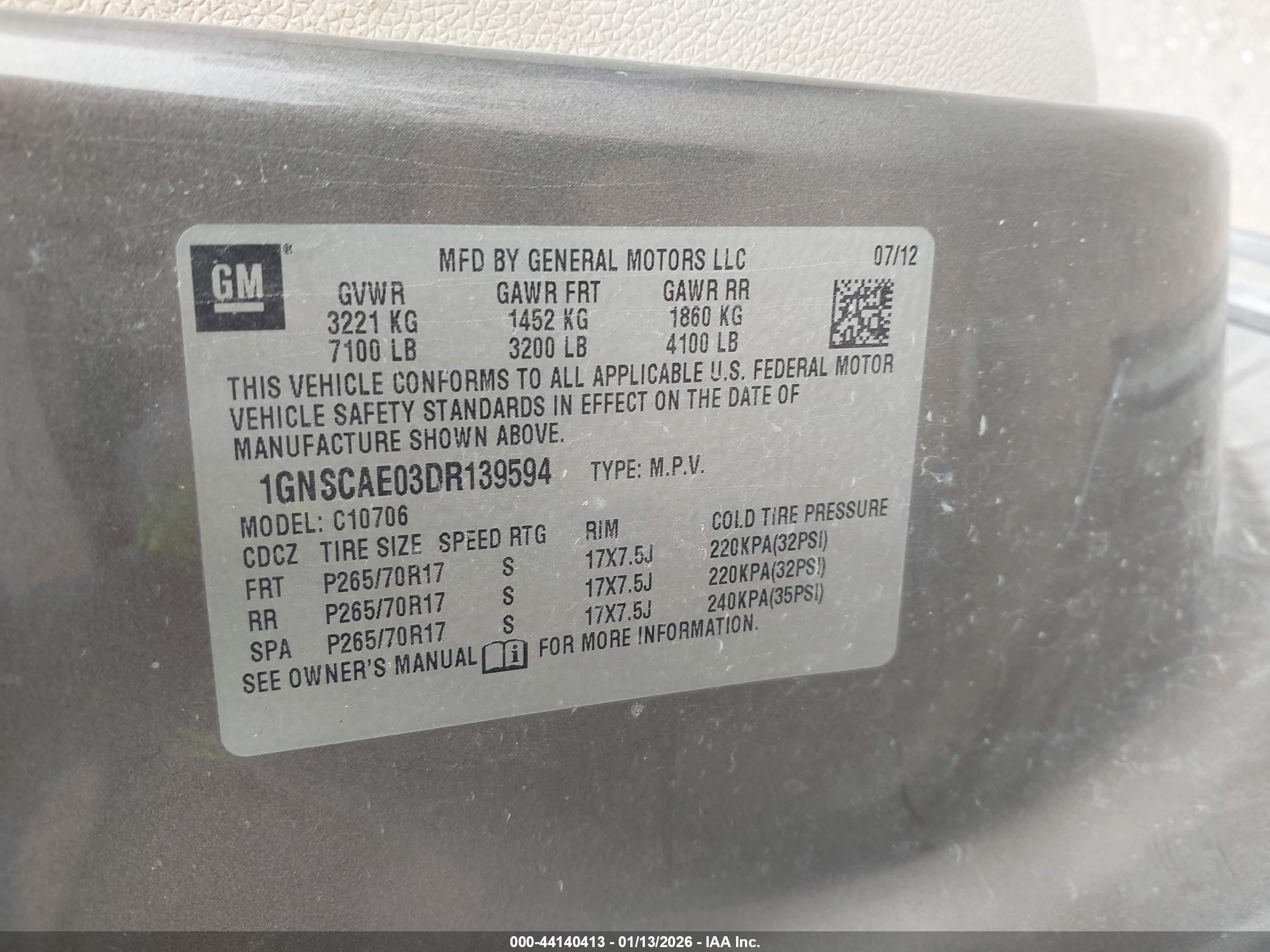 CHEVROLET TAHOE image 9