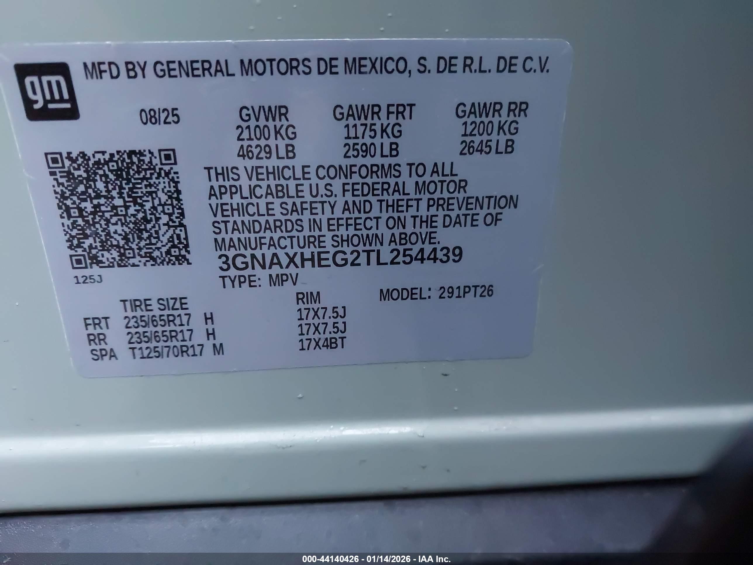 CHEVROLET EQUINOX image 9