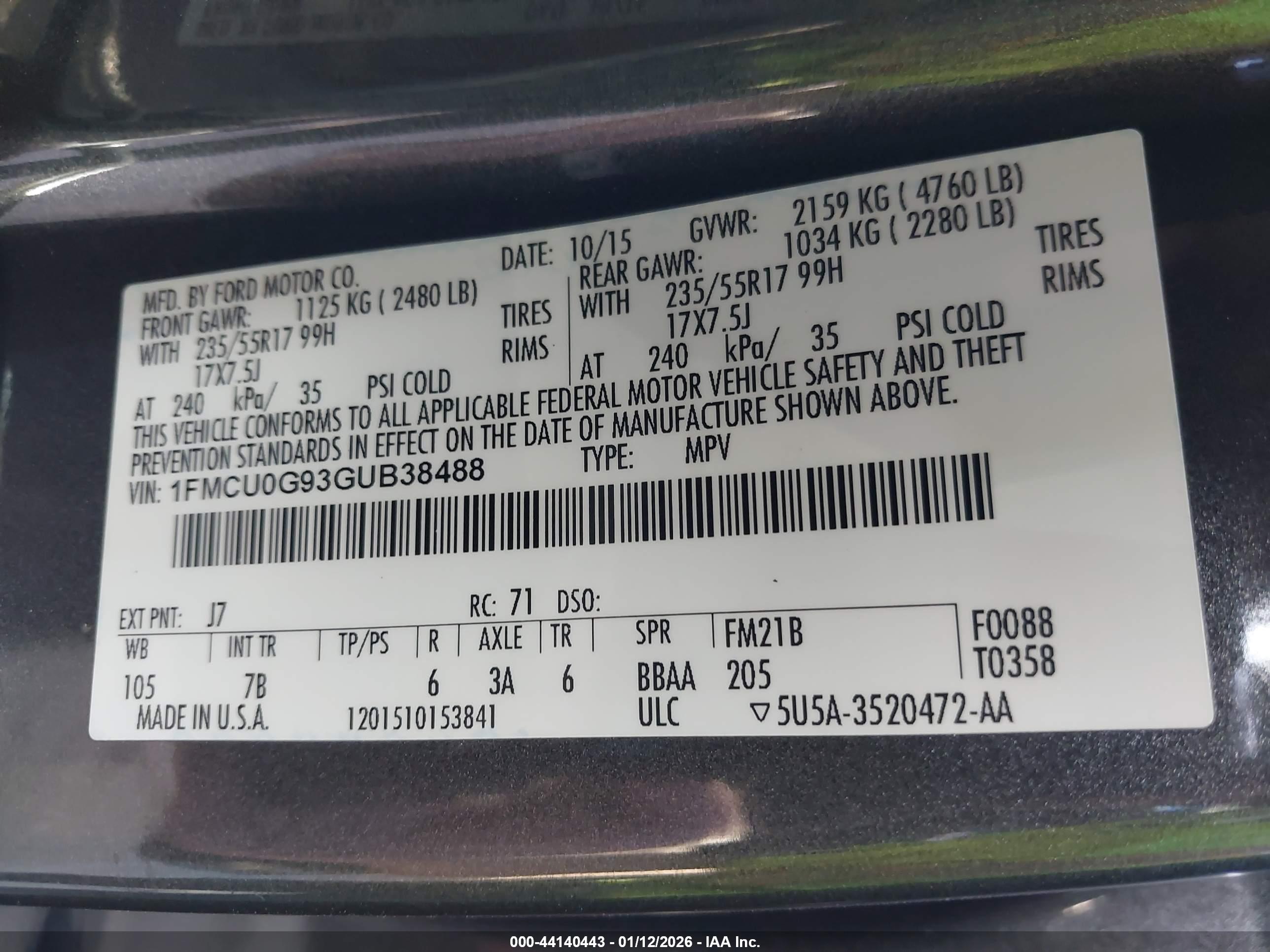 FORD ESCAPE image 9