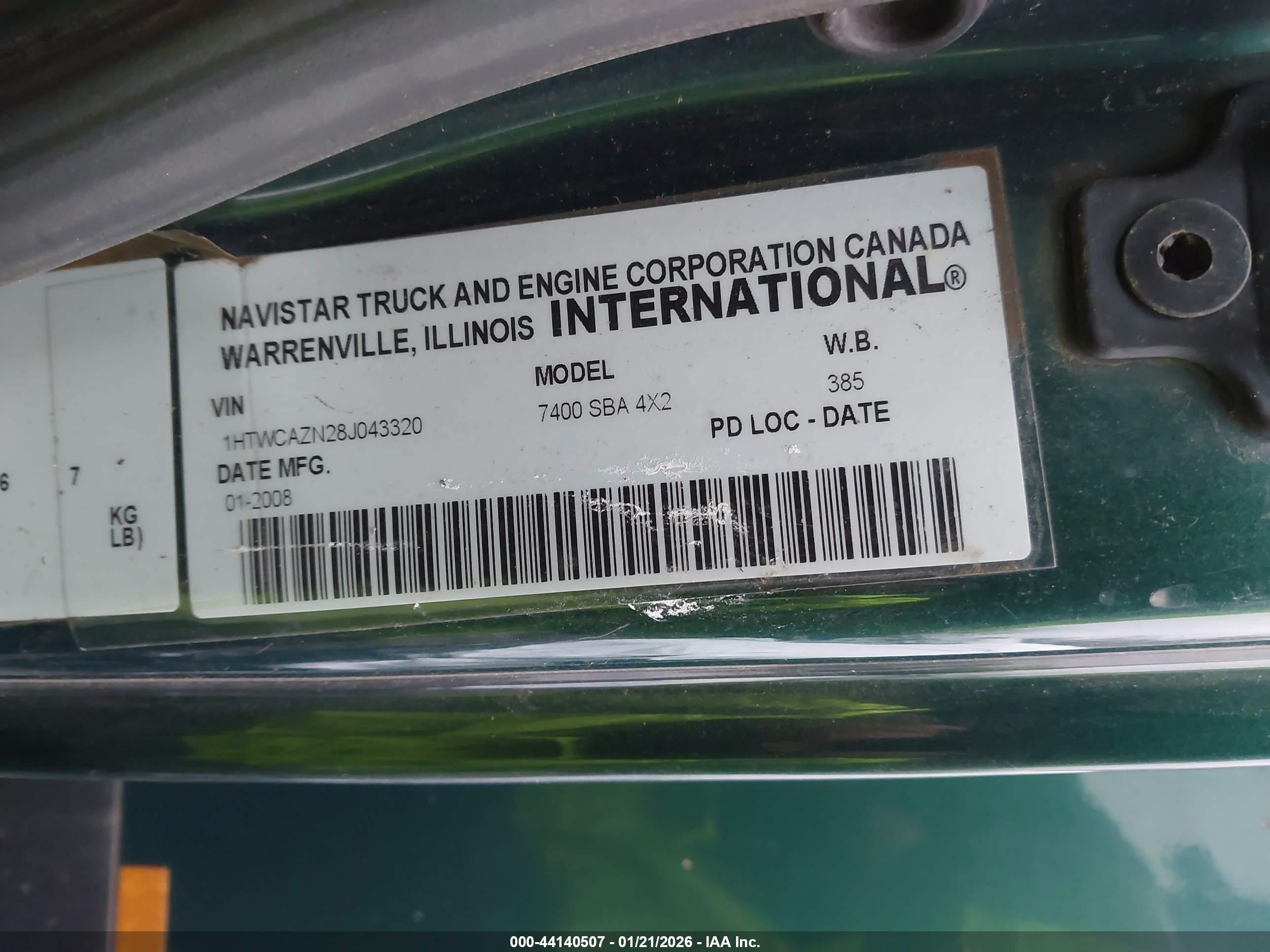INTERNATIONAL 7000 image 9