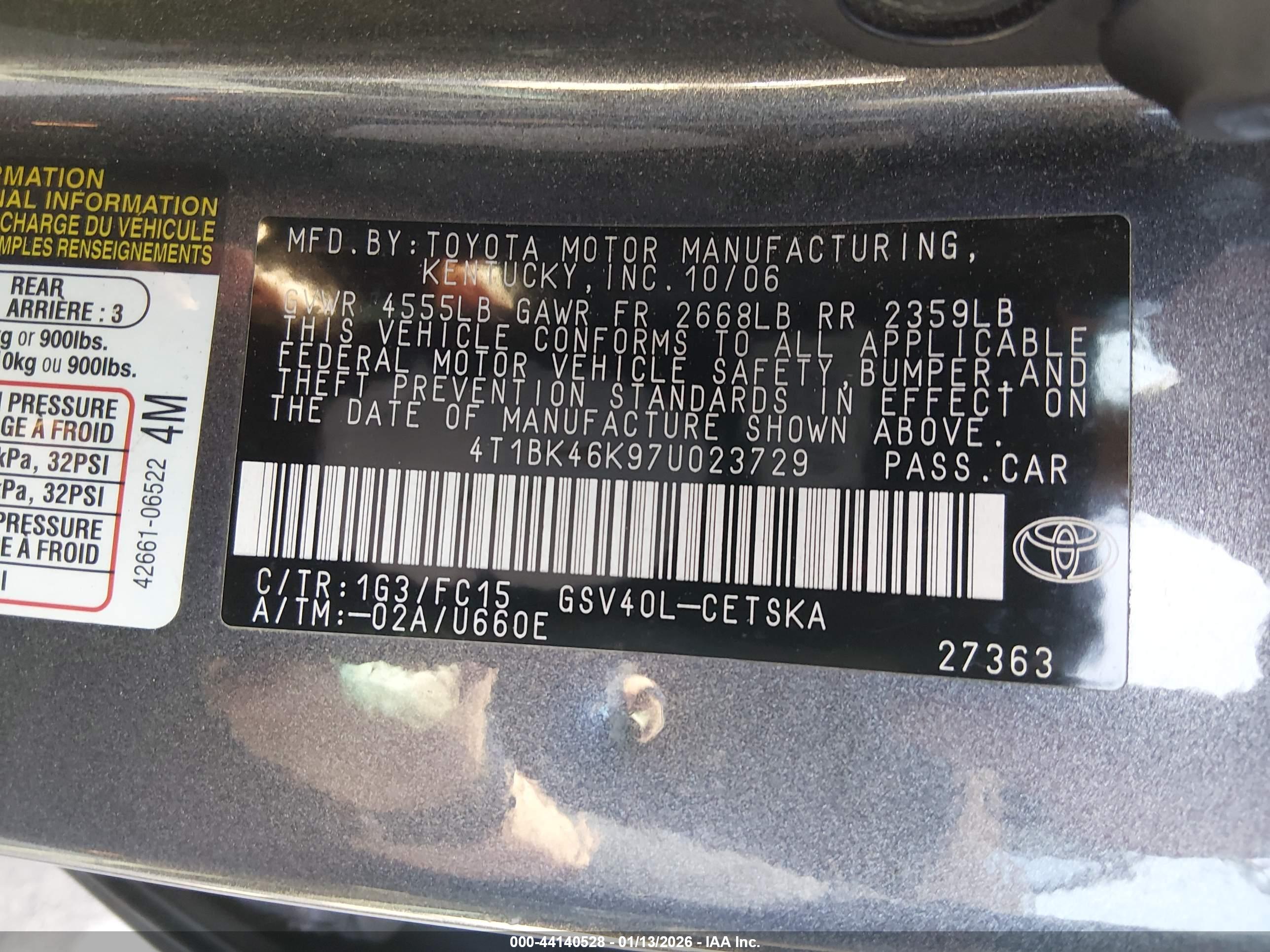 TOYOTA CAMRY image 9
