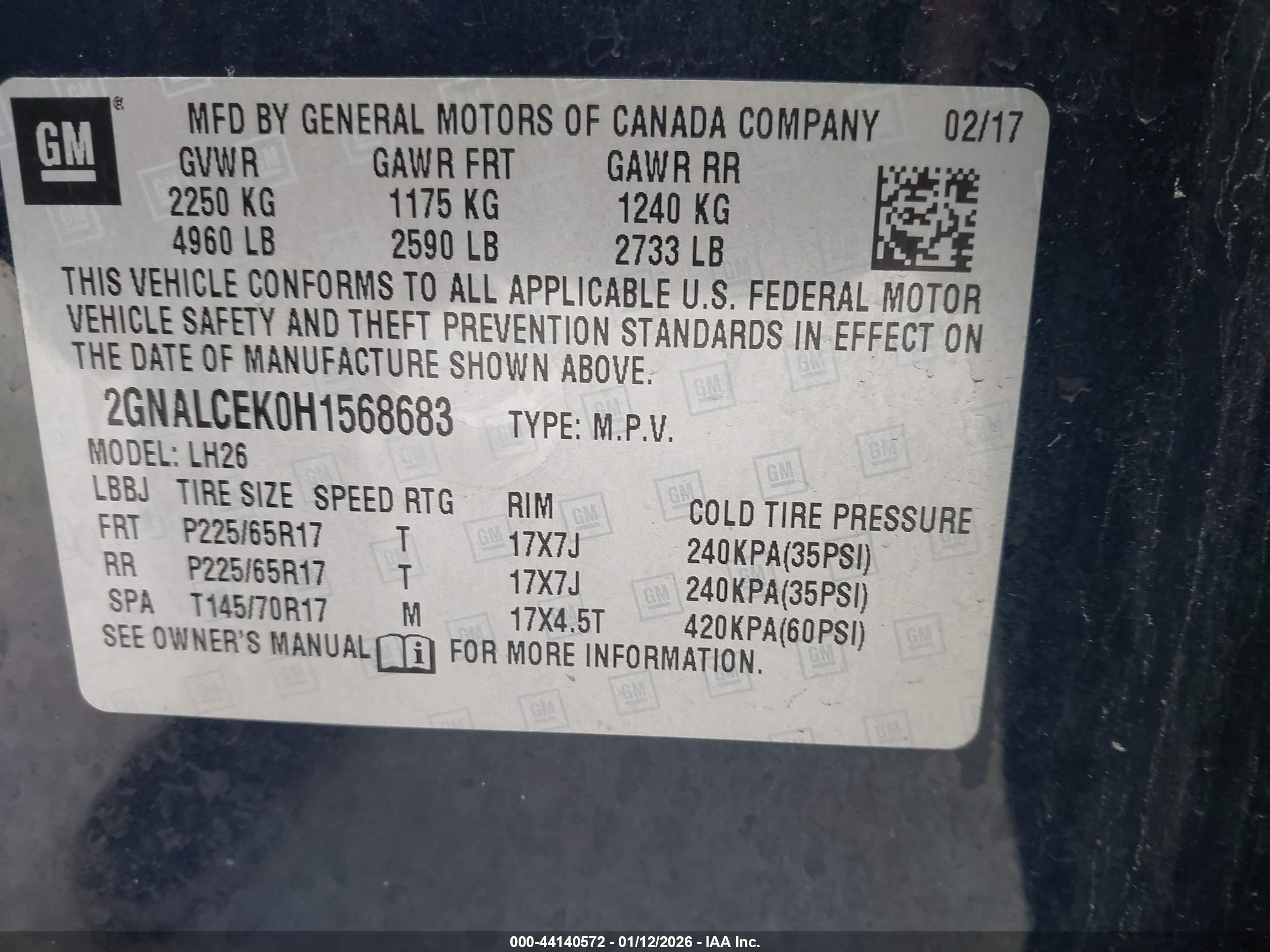 CHEVROLET EQUINOX image 9
