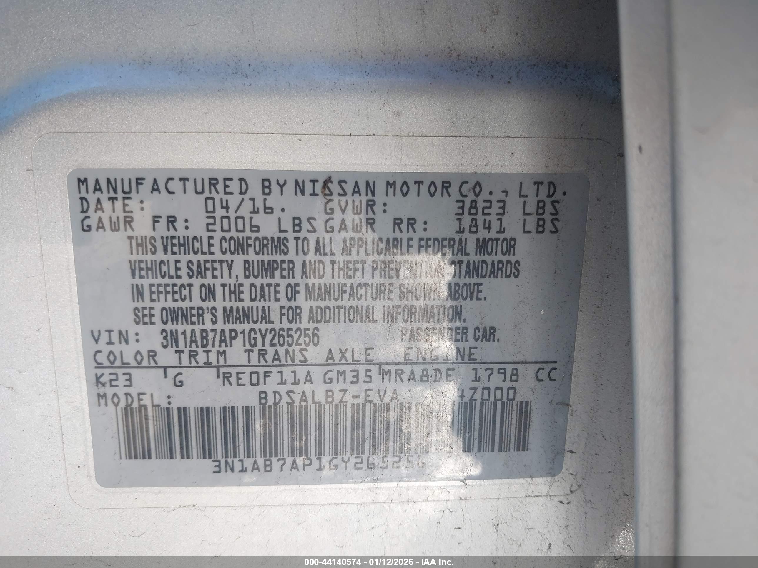 NISSAN SENTRA image 9