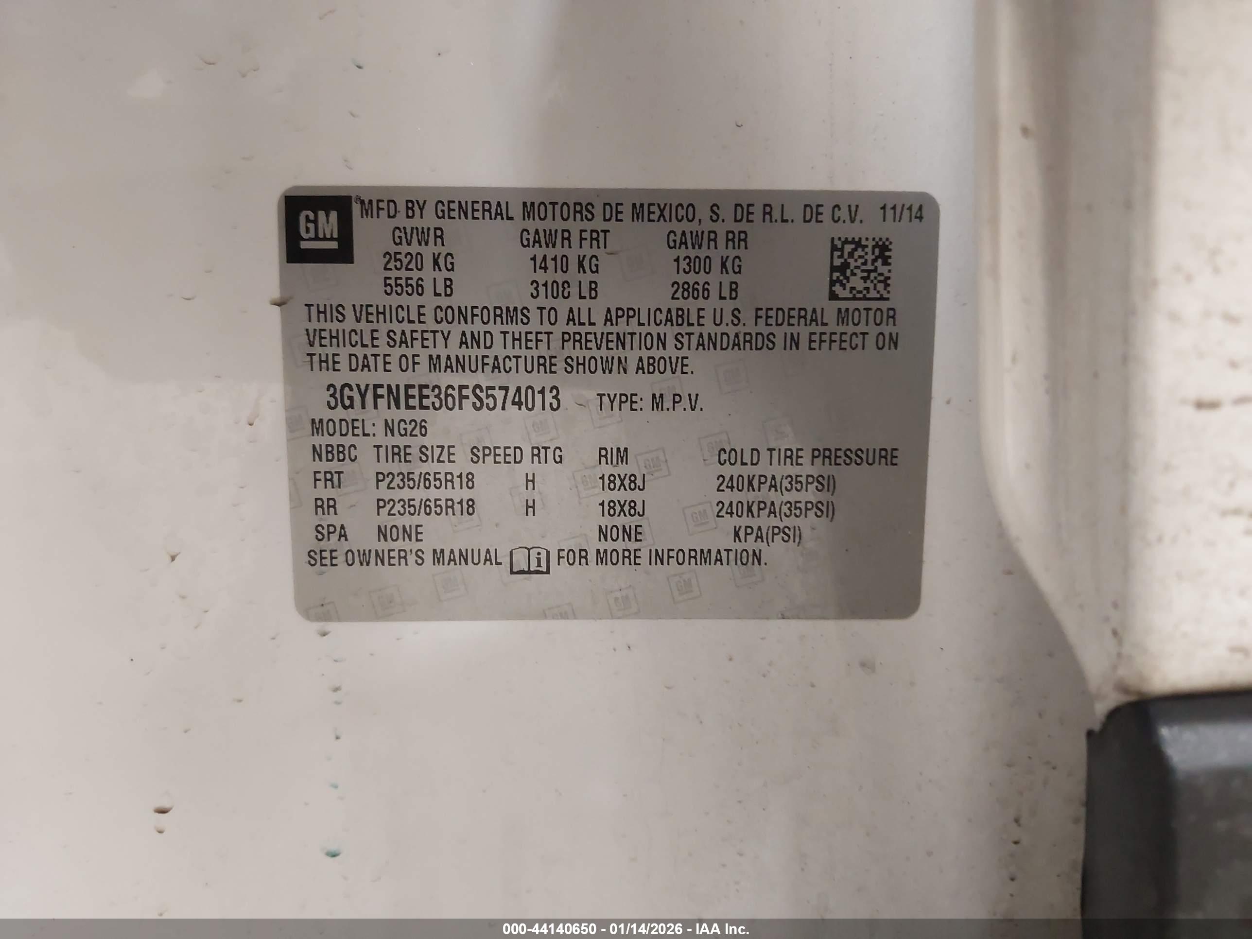 CADILLAC SRX image 9