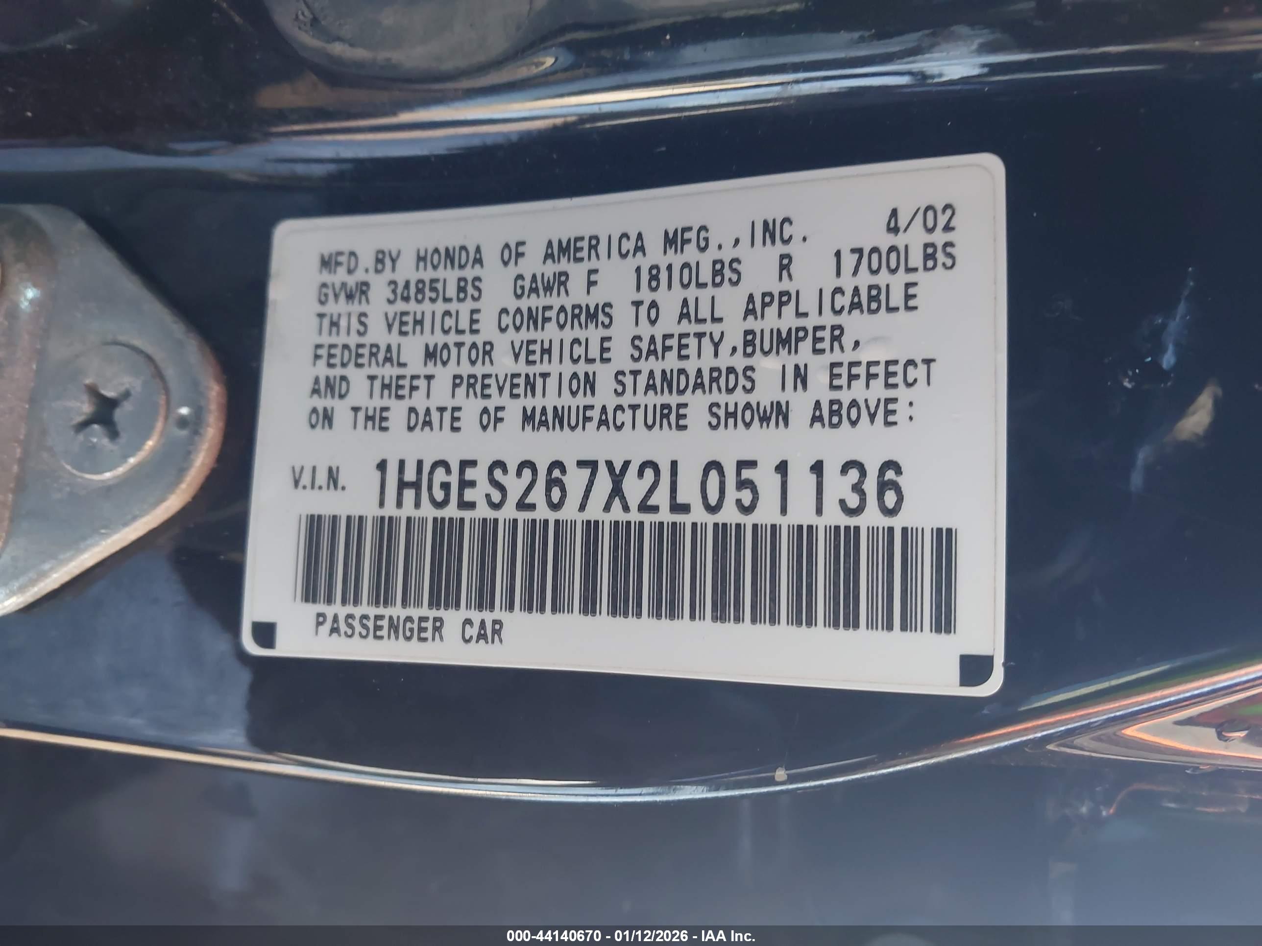 HONDA CIVIC image 9