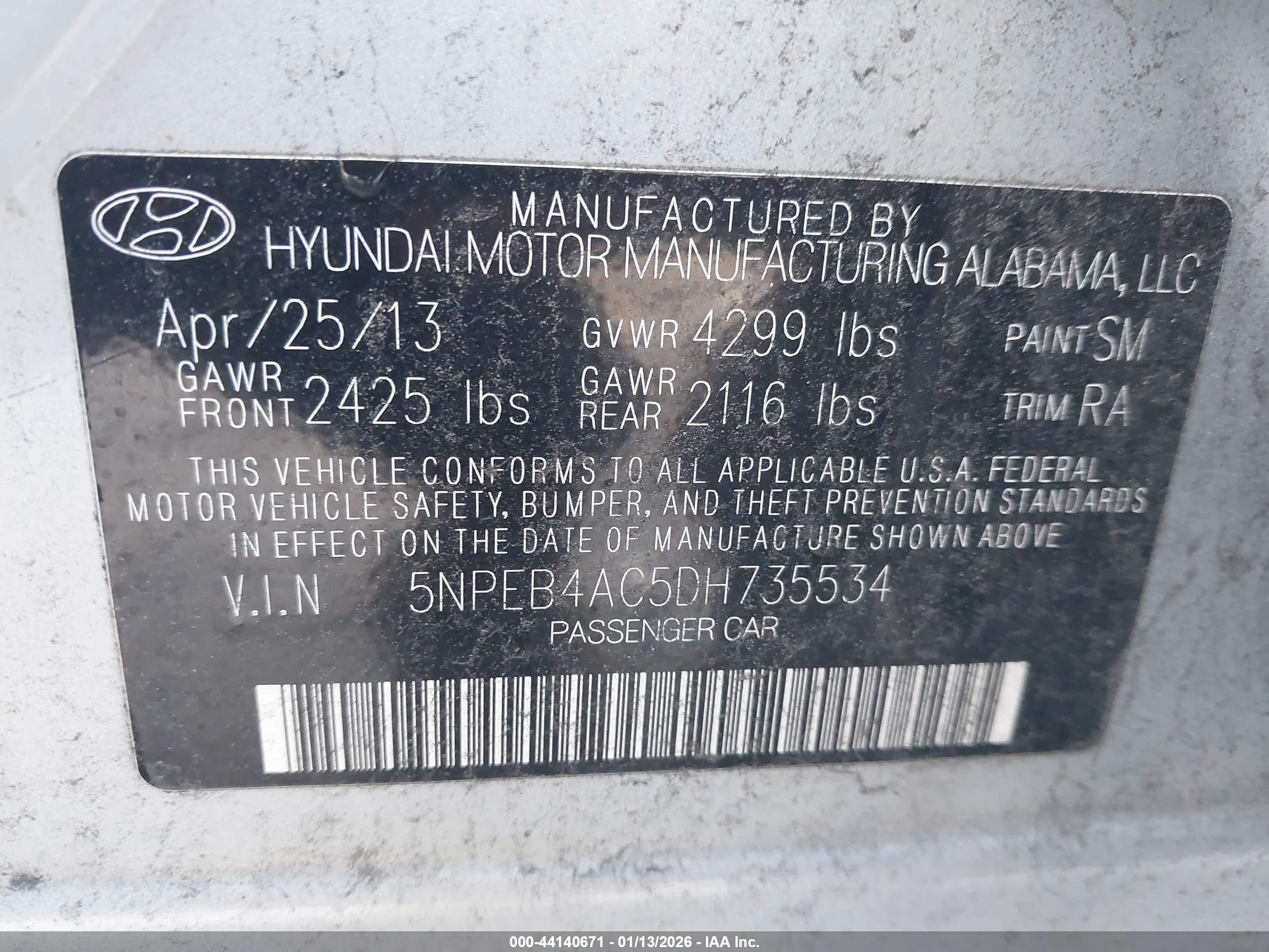 HYUNDAI SONATA image 9