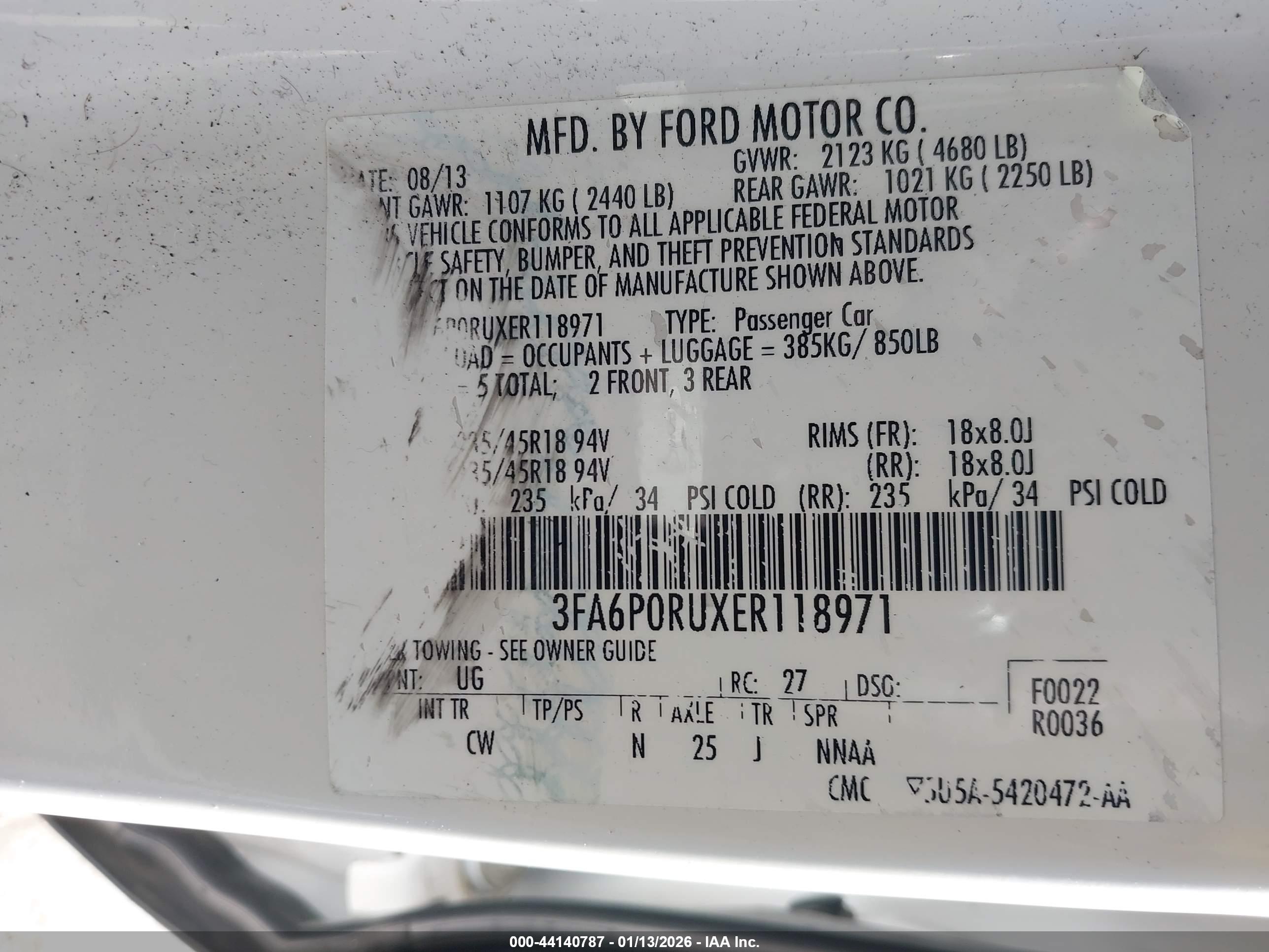 FORD FUSION image 9