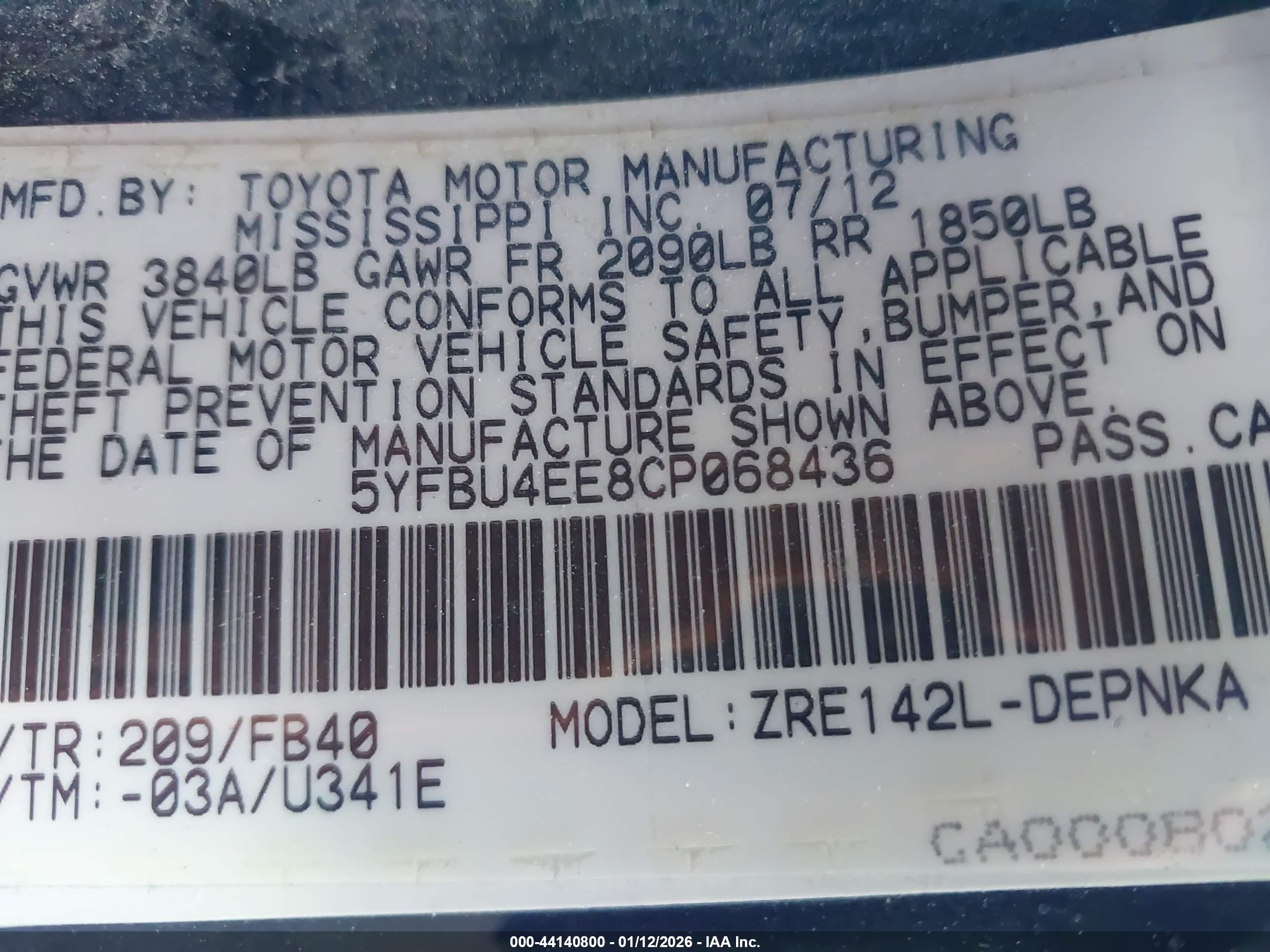 TOYOTA COROLLA image 9