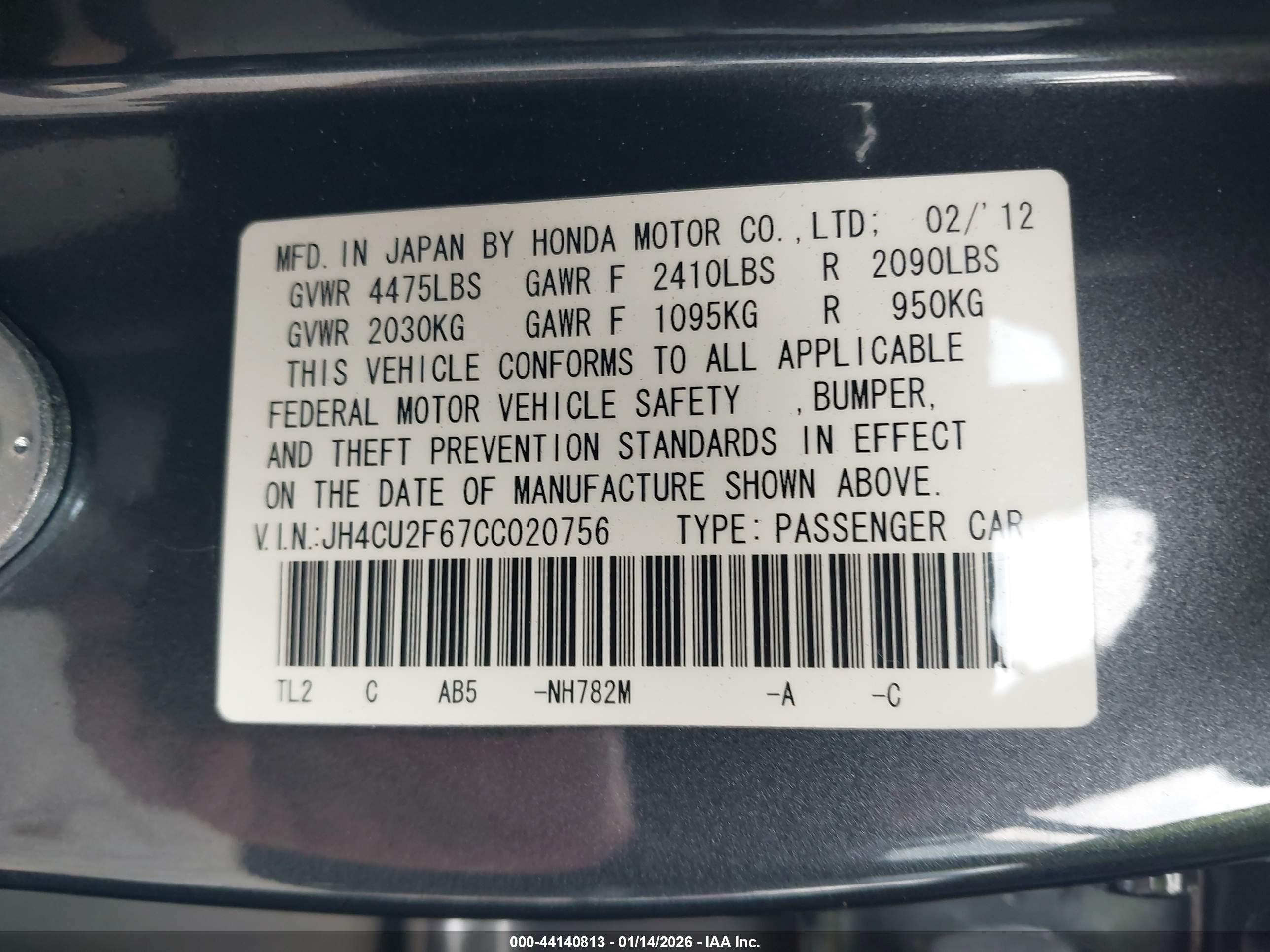 ACURA TSX image 9