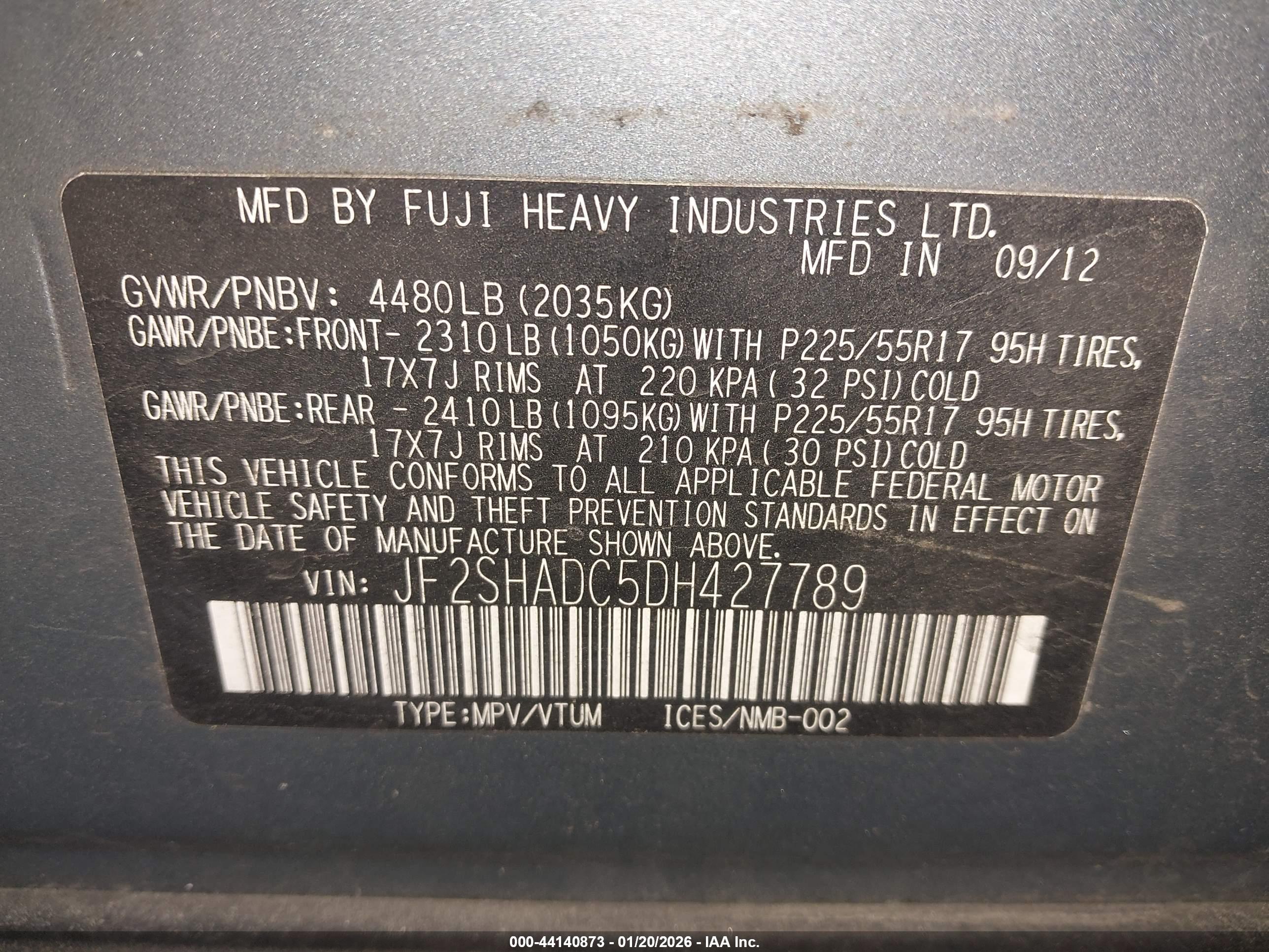 SUBARU FORESTER image 9