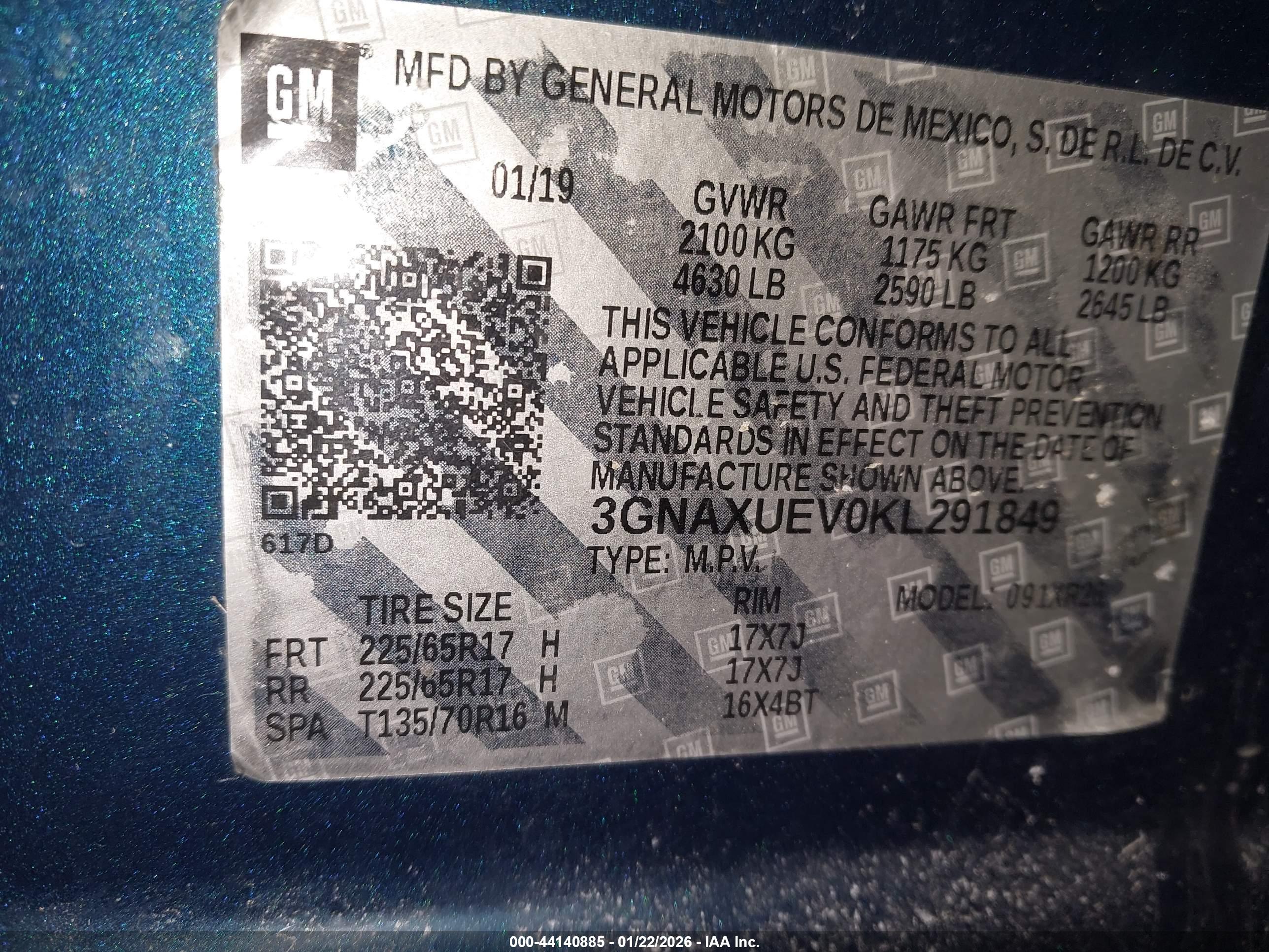 CHEVROLET EQUINOX image 9