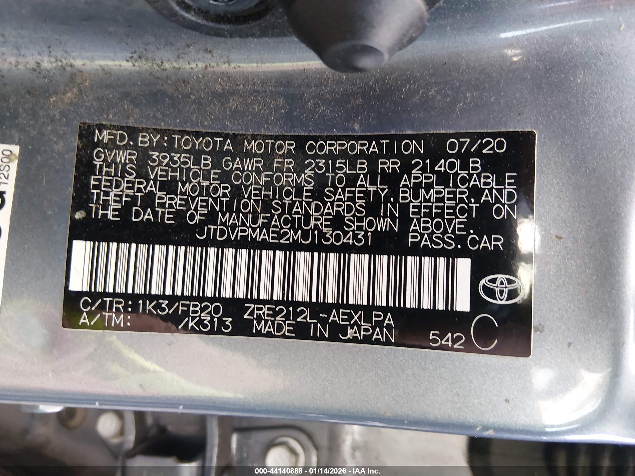 TOYOTA COROLLA image 9