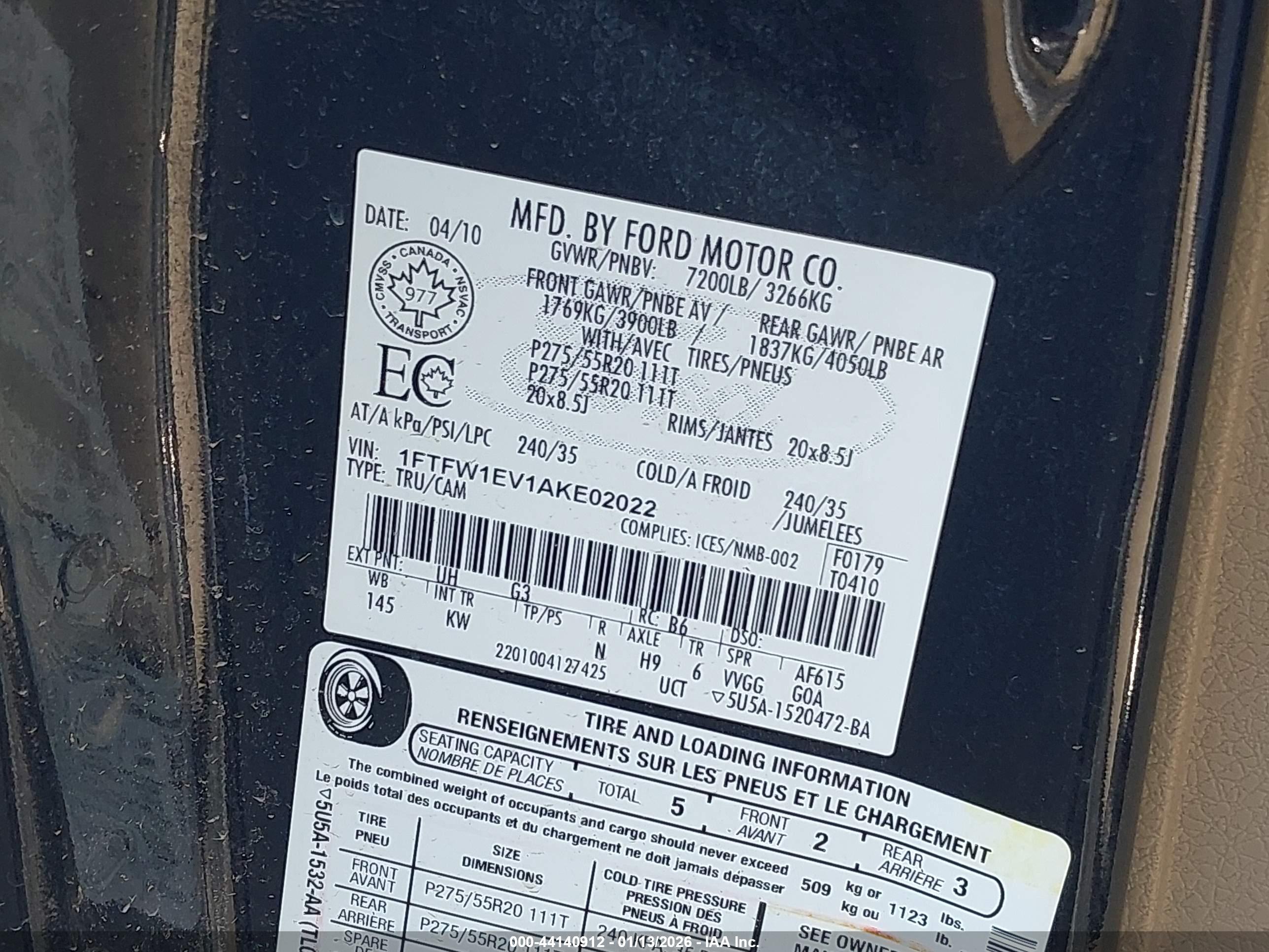 FORD F-150 image 9