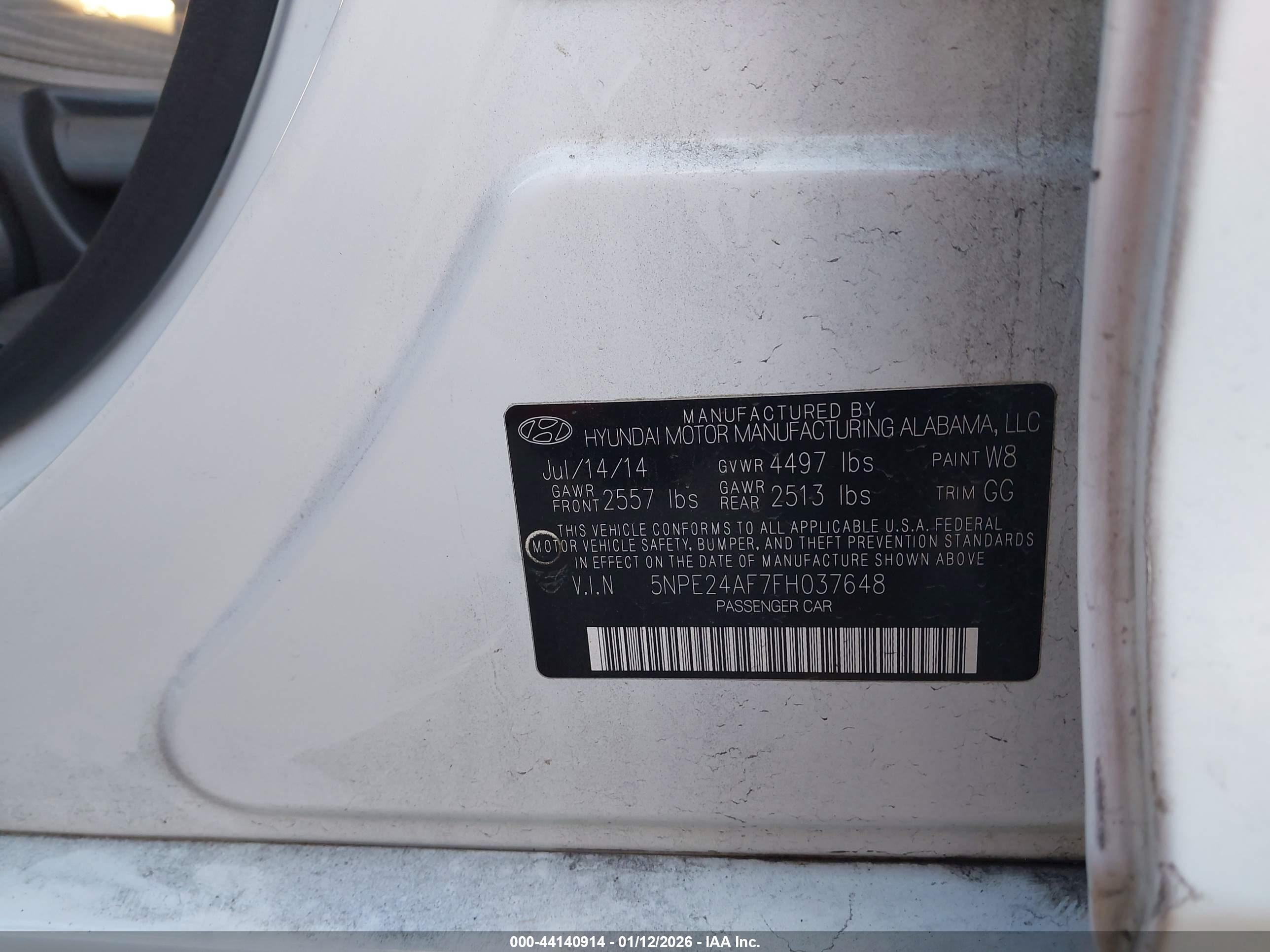 HYUNDAI SONATA image 9